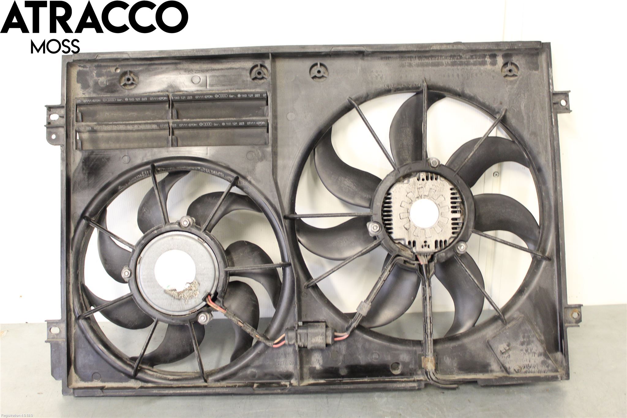 Volkswagen VW TIGUAN 07-16 Kjølevifte Elektrisk