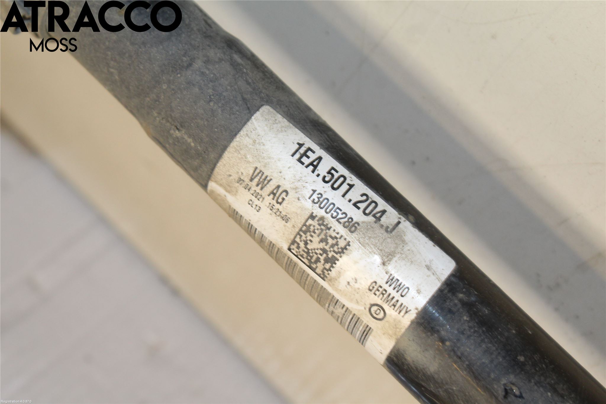 Skoda ENYAQ iV 21- Drivaksel Bak Kompl Høyre