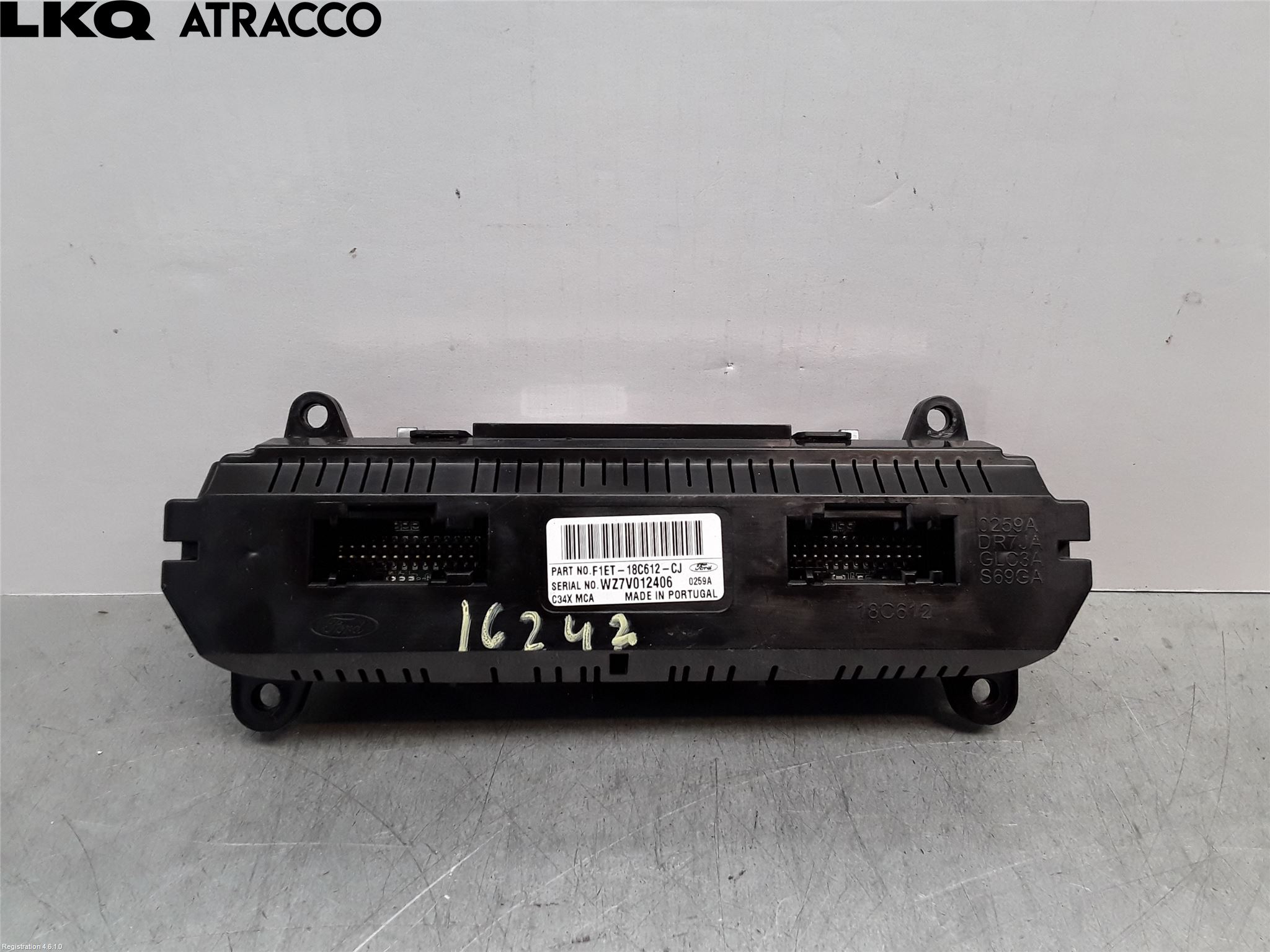 Ford FOCUS 15-18 Varme Ac Betjening-Display