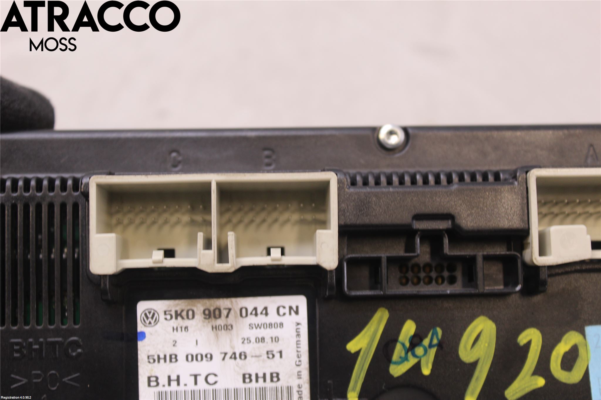 Volkswagen VW TOURAN 10-15 Varme Ac Betjening-Display