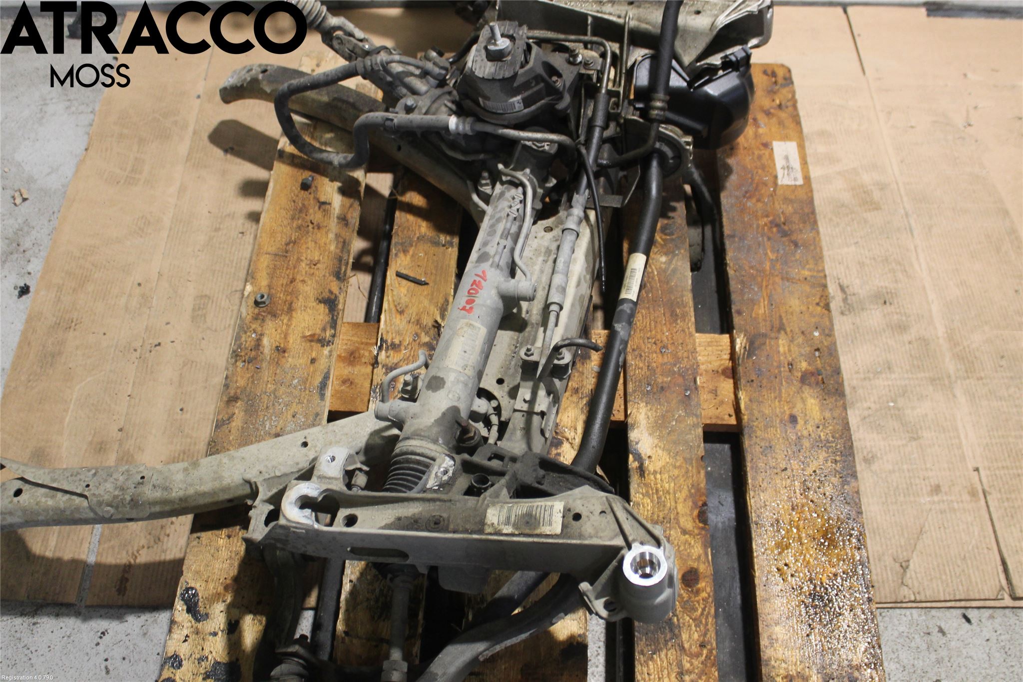 BMW 5 E60/61 Sed/Tou 02-10 Forstilling - Aksel