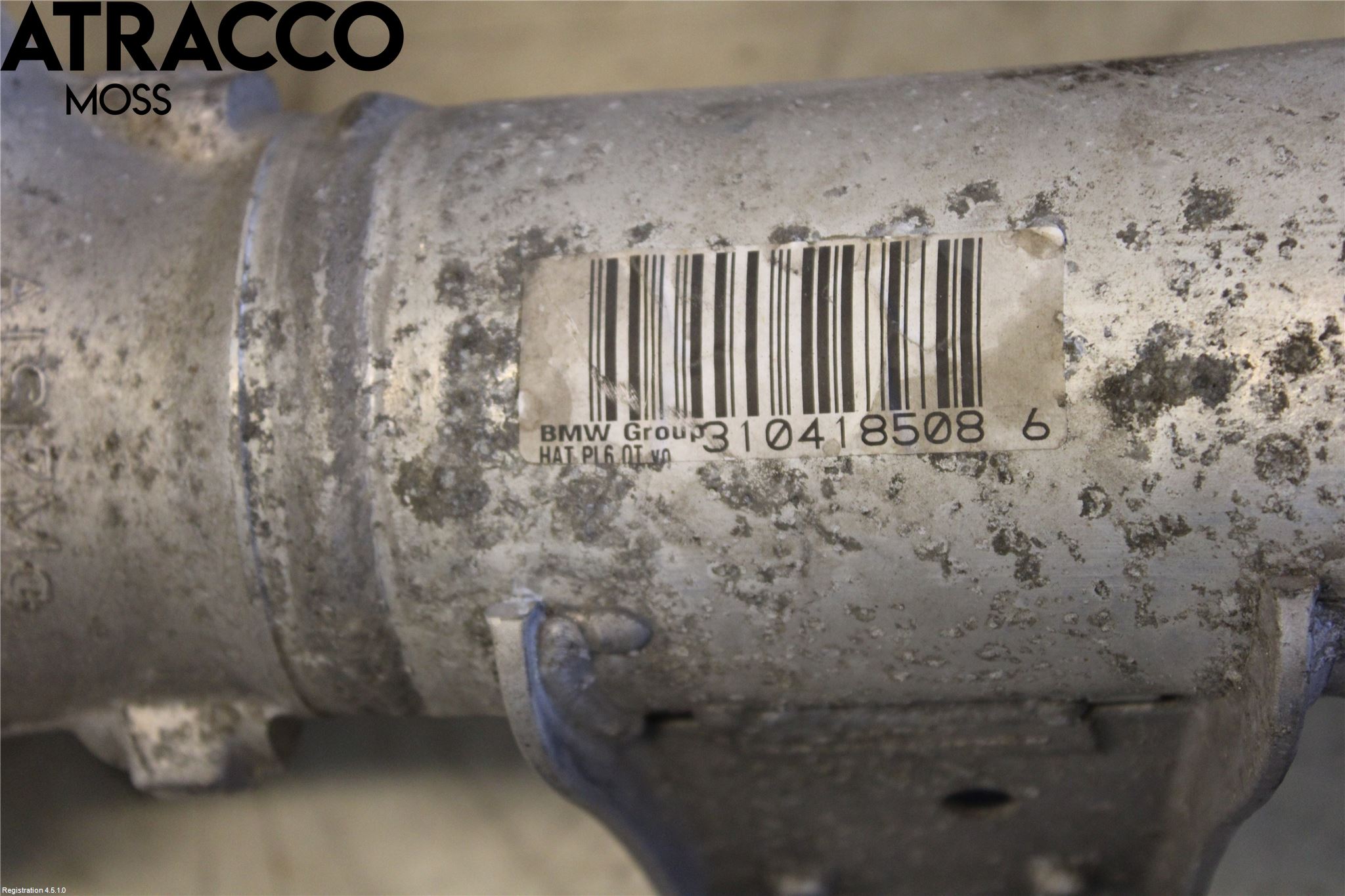 BMW 5 F10/F11/F18 09-17 Bakaksel Feste Travers-Ramme