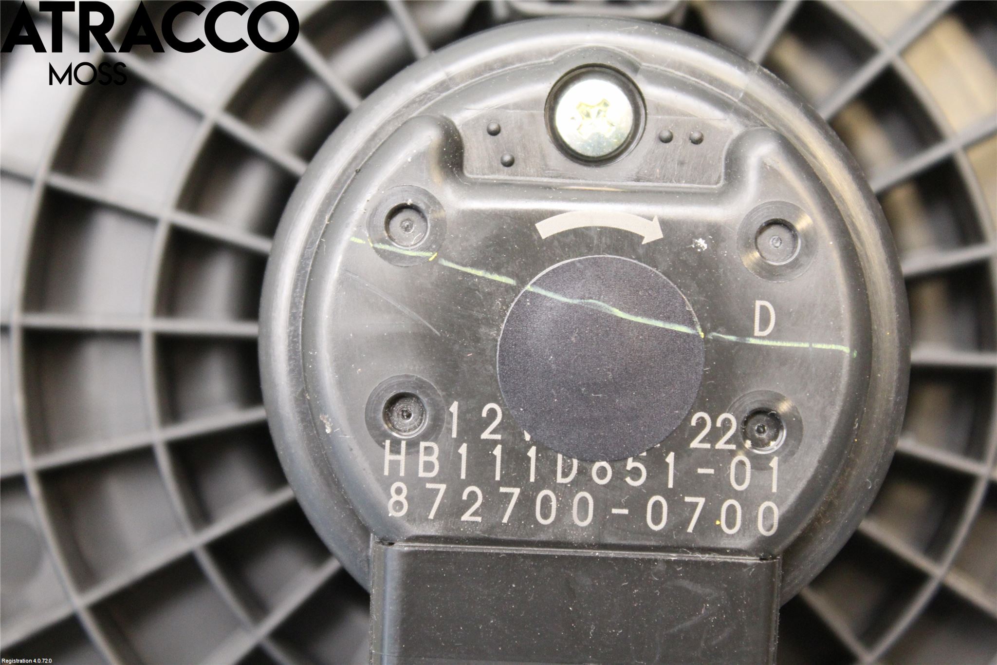 Mazda 6 08-13 Varme Ac Varmeapparatvifte