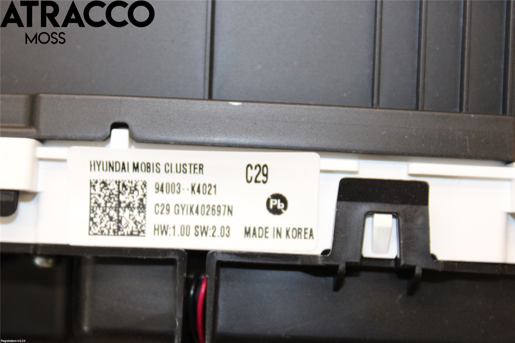 Hyundai KONA/ELECTRIC OS 18-23 Instr Kombinert