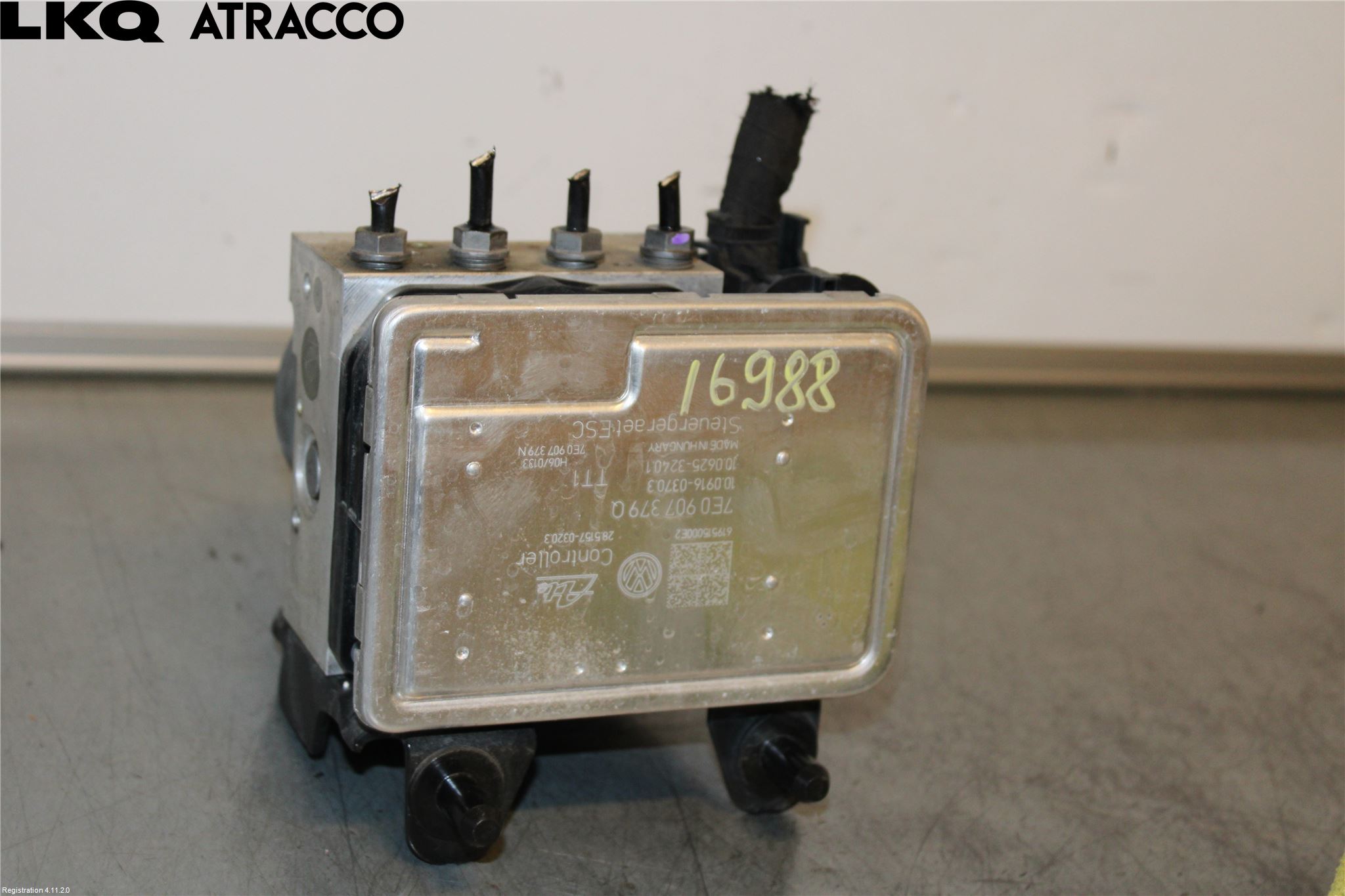 Volkswagen VW CADDY 11-15 Abs Hydraulikkaggregat