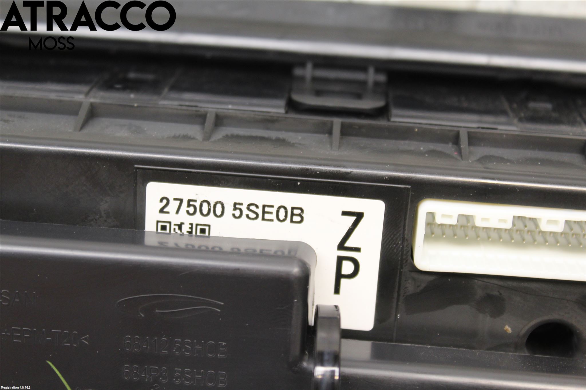 Nissan LEAF 18- Varme Ac Betjening-Display