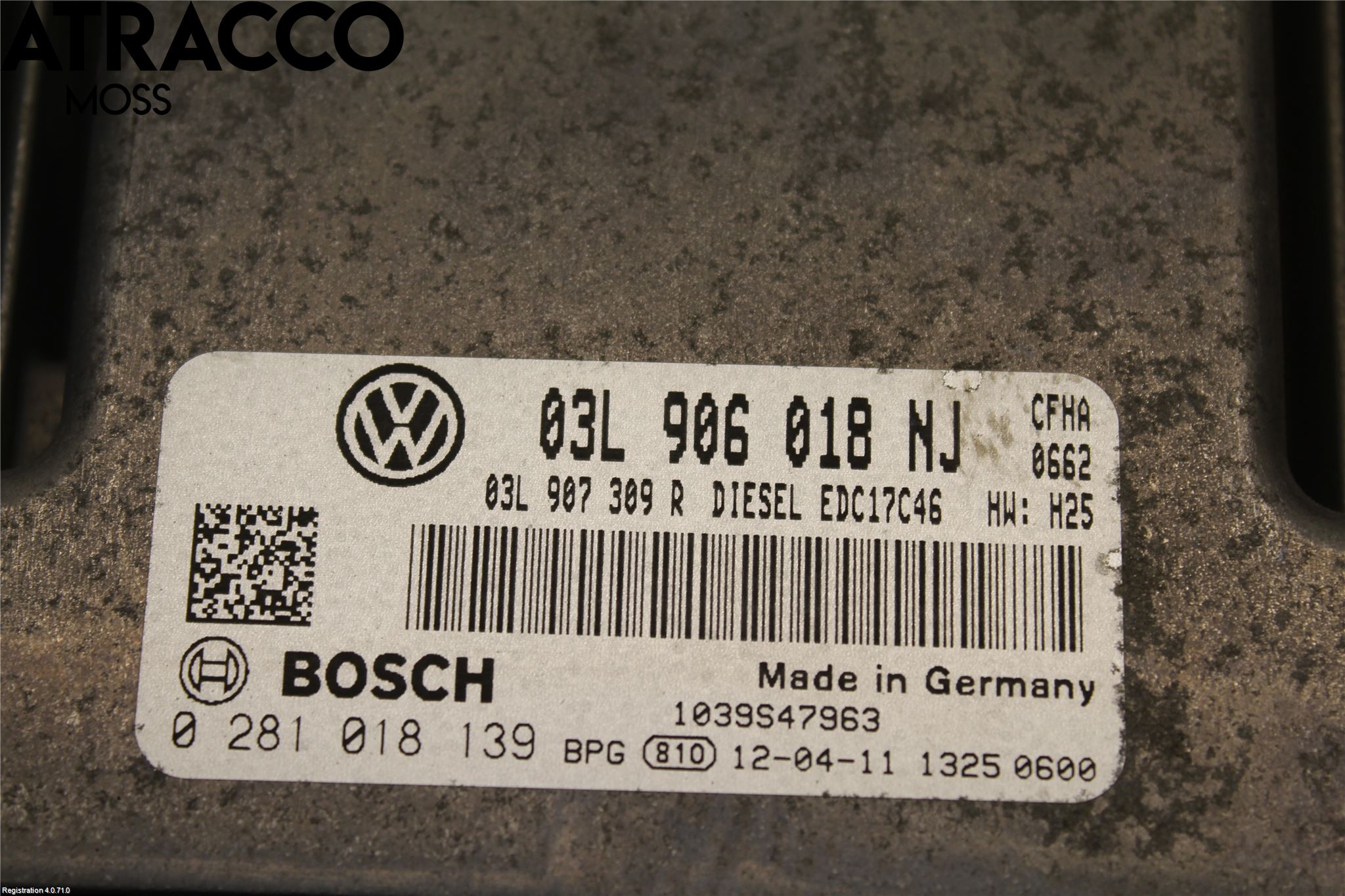 Volkswagen VW CADDY 11-15 Styreenhet Innsprøytning