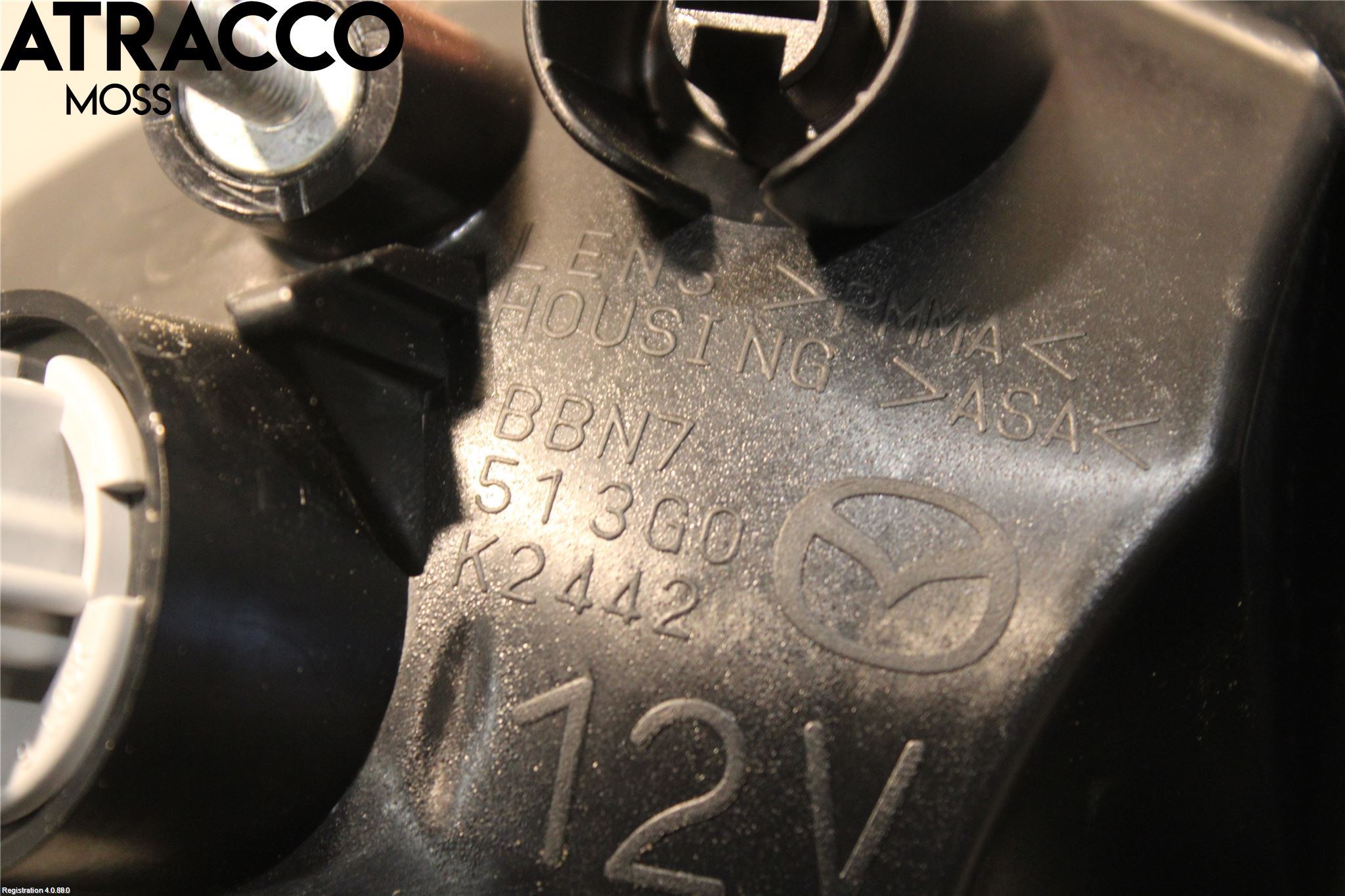 Mazda 3 II 09-13 Baklykt Venstre  På Luke(Indre