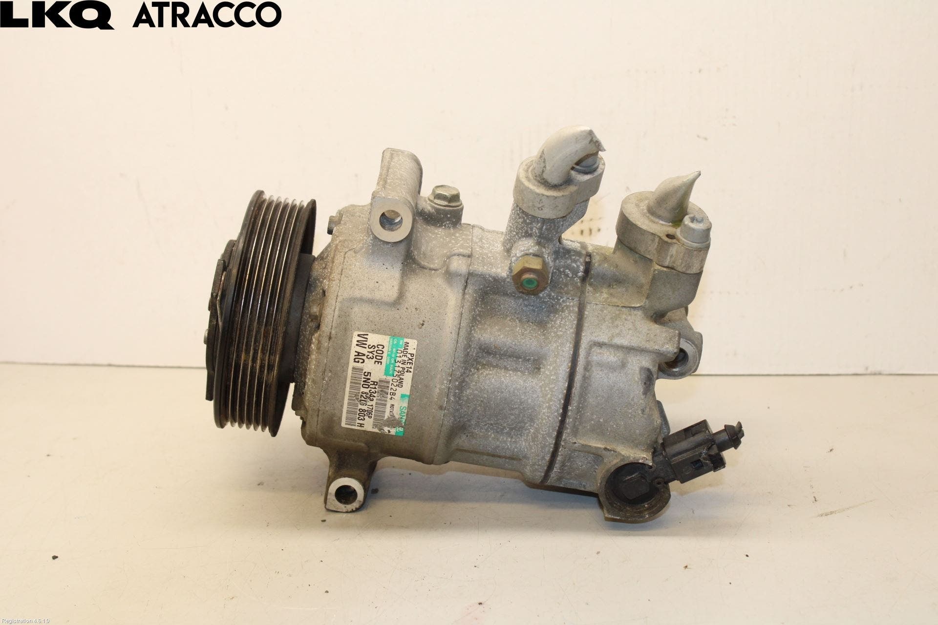 Volkswagen VW GOLF VI 09-13 Varme Ac Kompressor