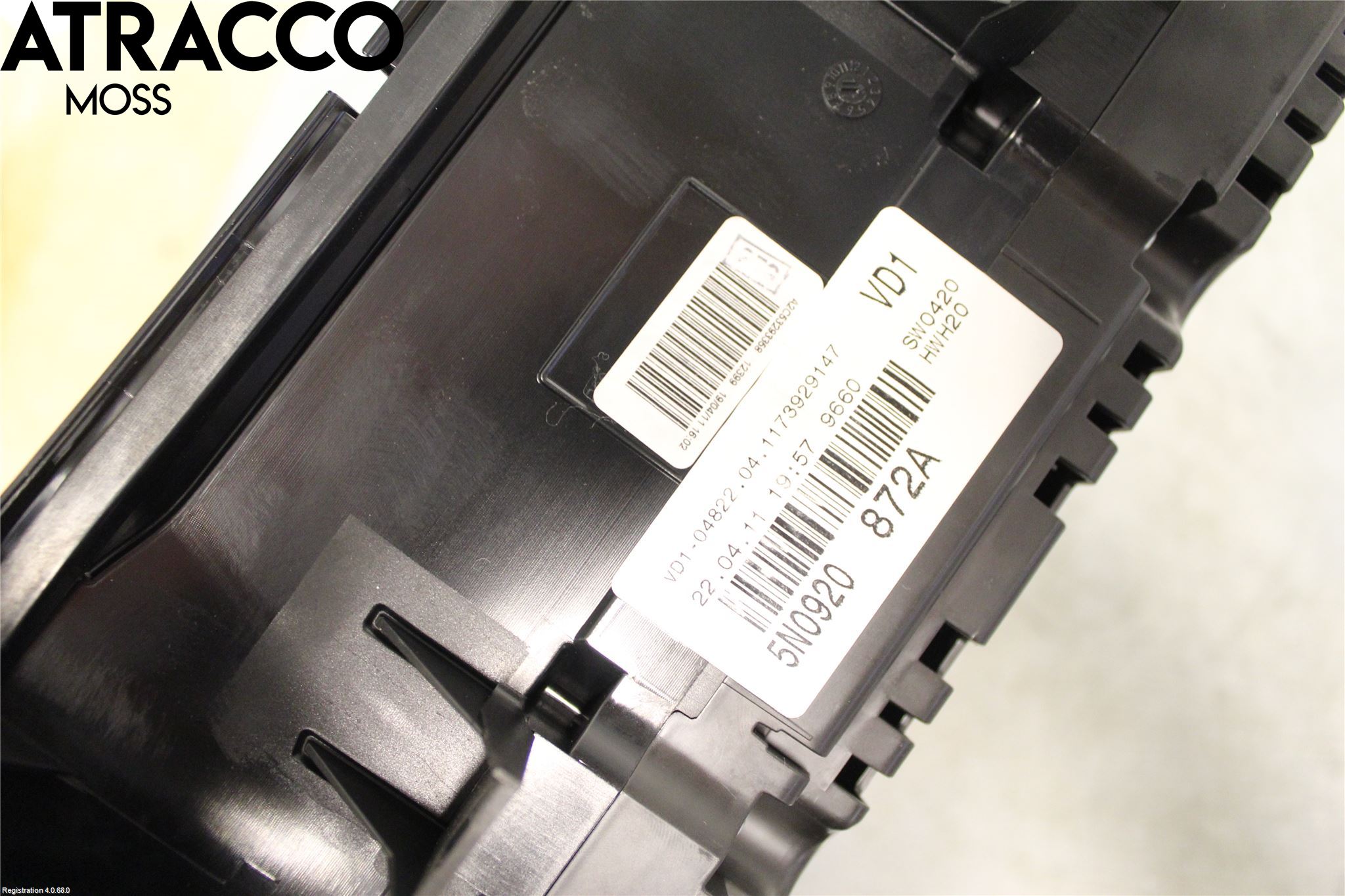 Volkswagen VW TIGUAN 07-16 Instr Speedometer