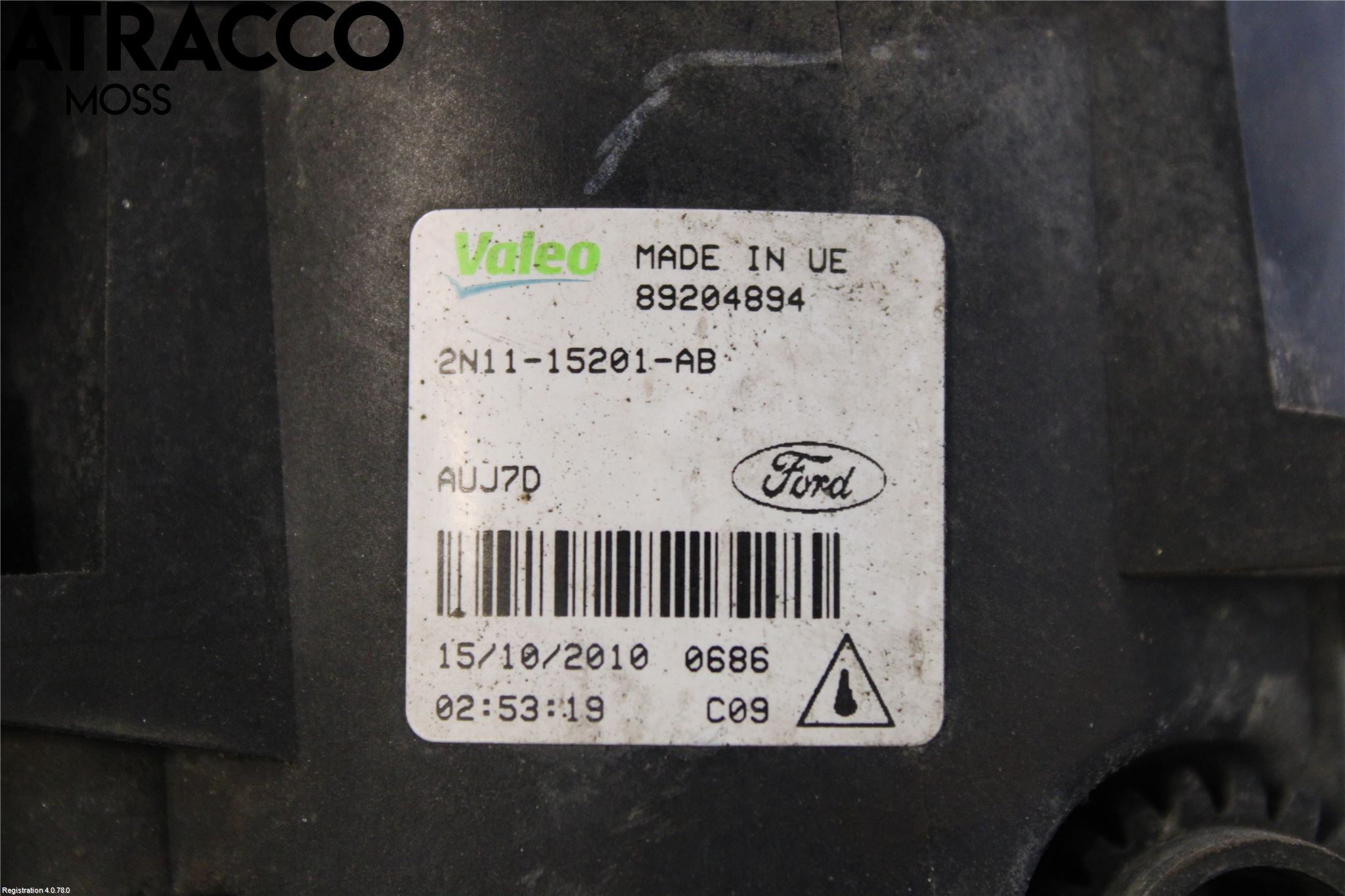 Ford FOCUS 08-11 Frontlykt-Kurve-Tåkelys