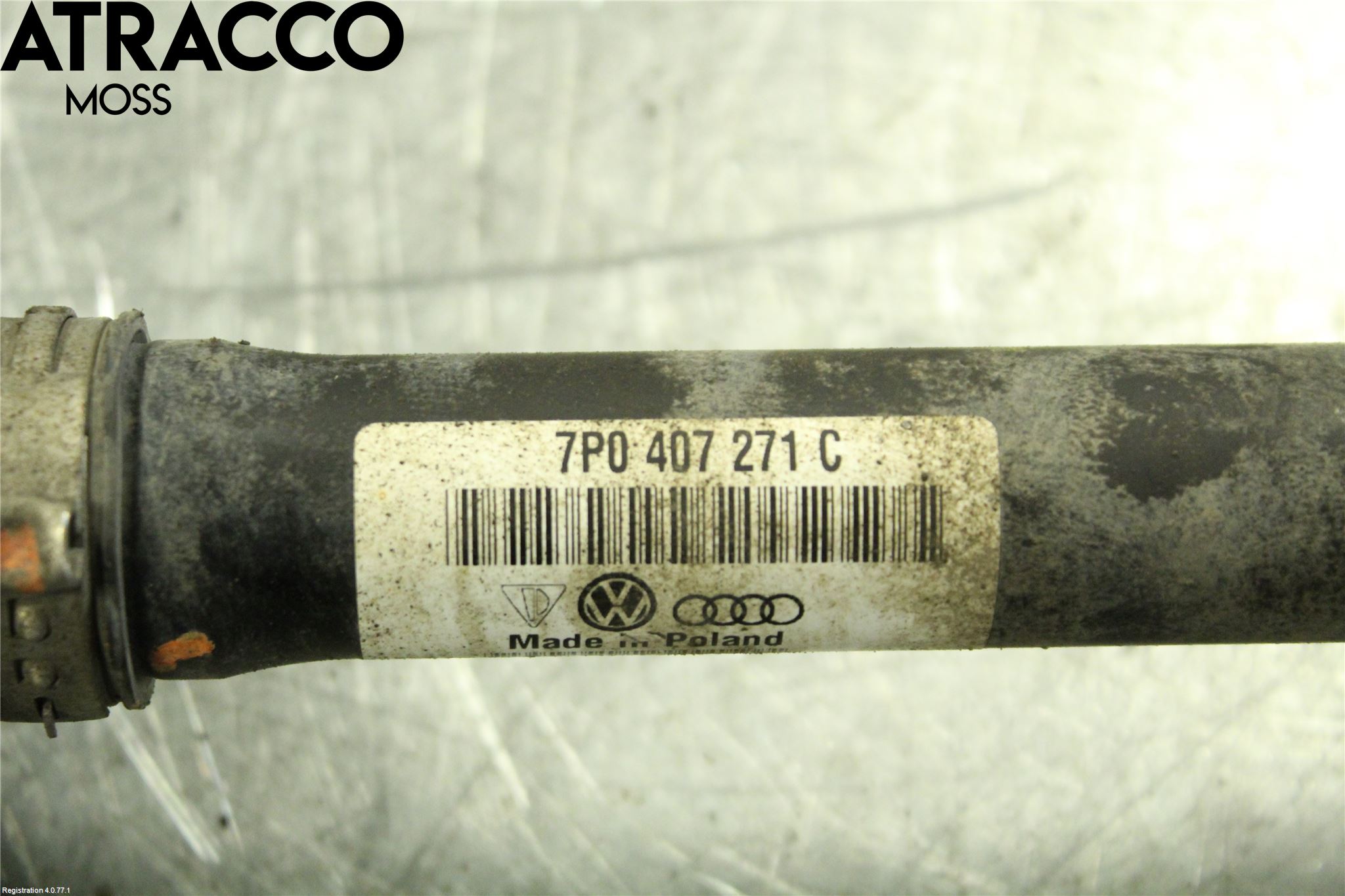 Porsche CAYENNE 03- Drivaksel Foran Kompl Venstre