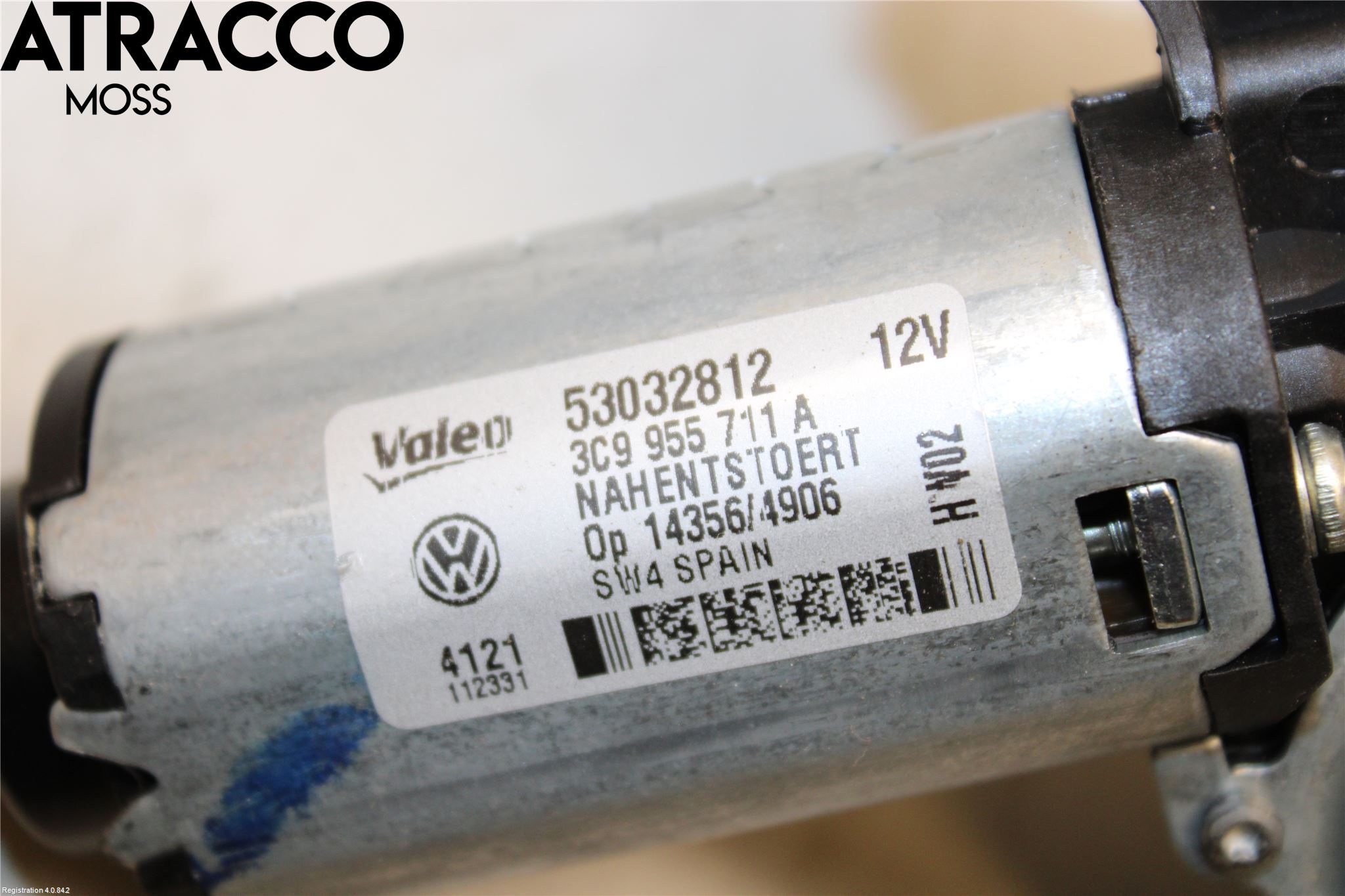 Volkswagen VW PASSAT 11-14 Viskermotor Bakluke