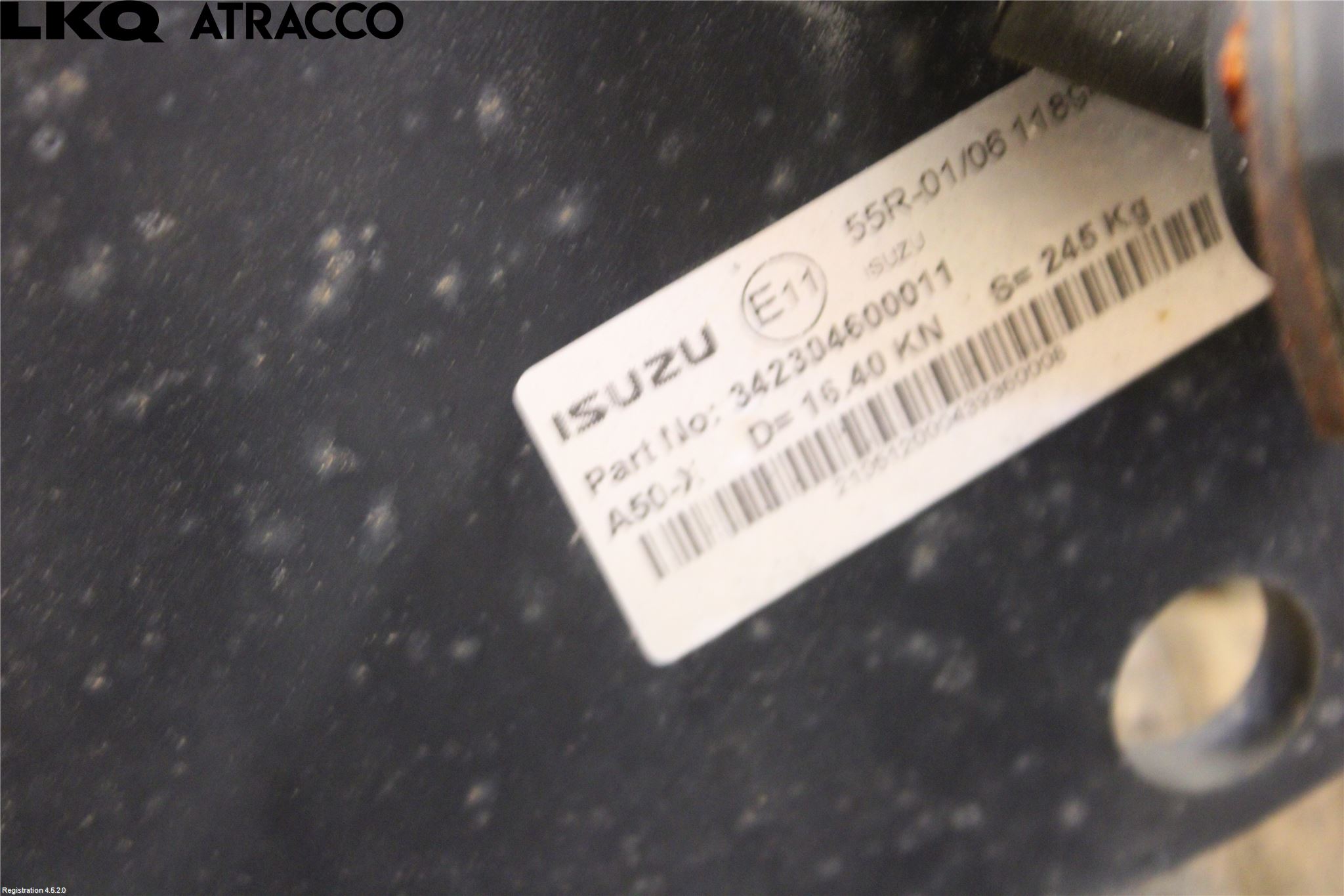 Isuzu D-MAX Tilhengerfeste