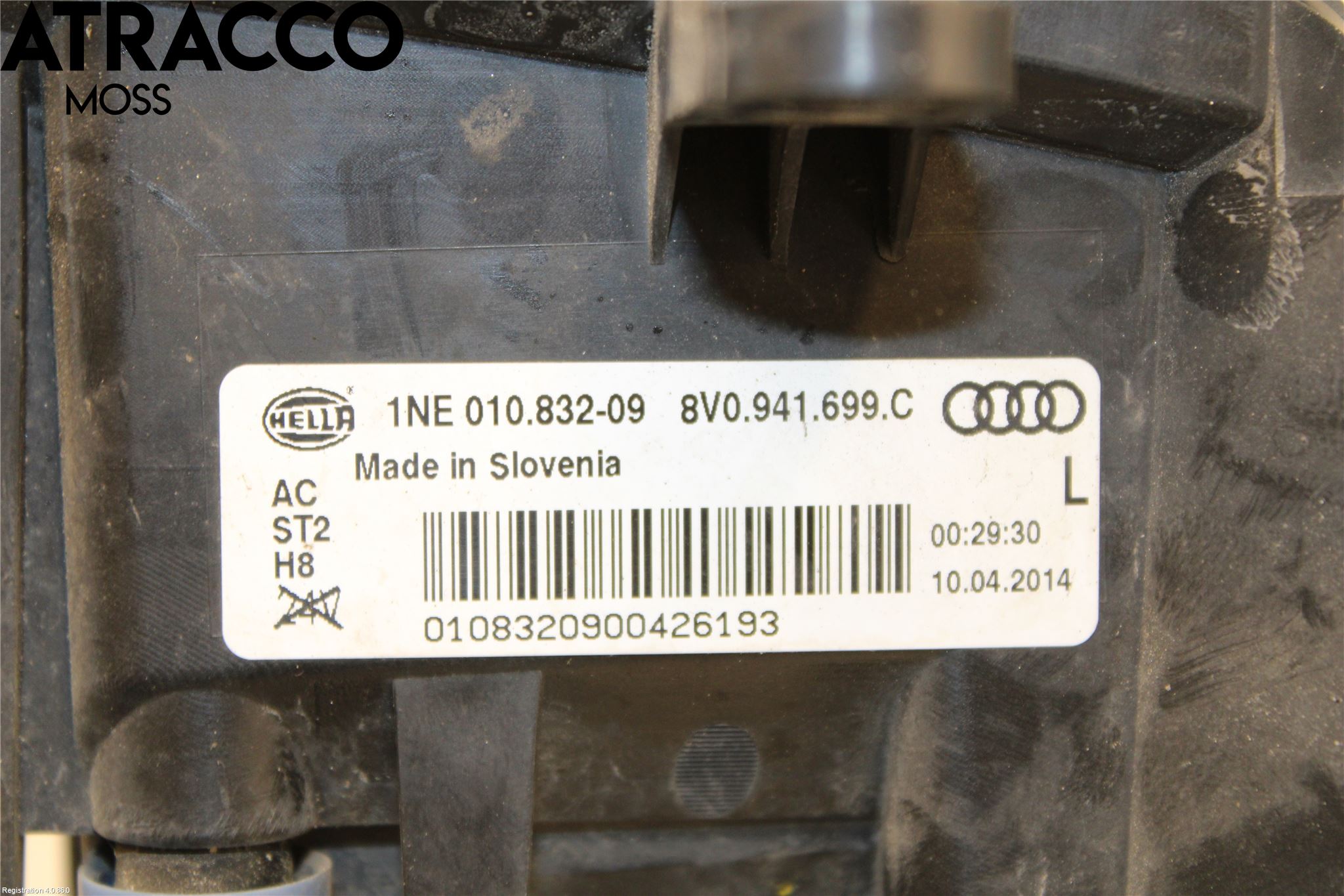Audi A3/S3 05-13 Frontlykt-Kurve-Tåkelys