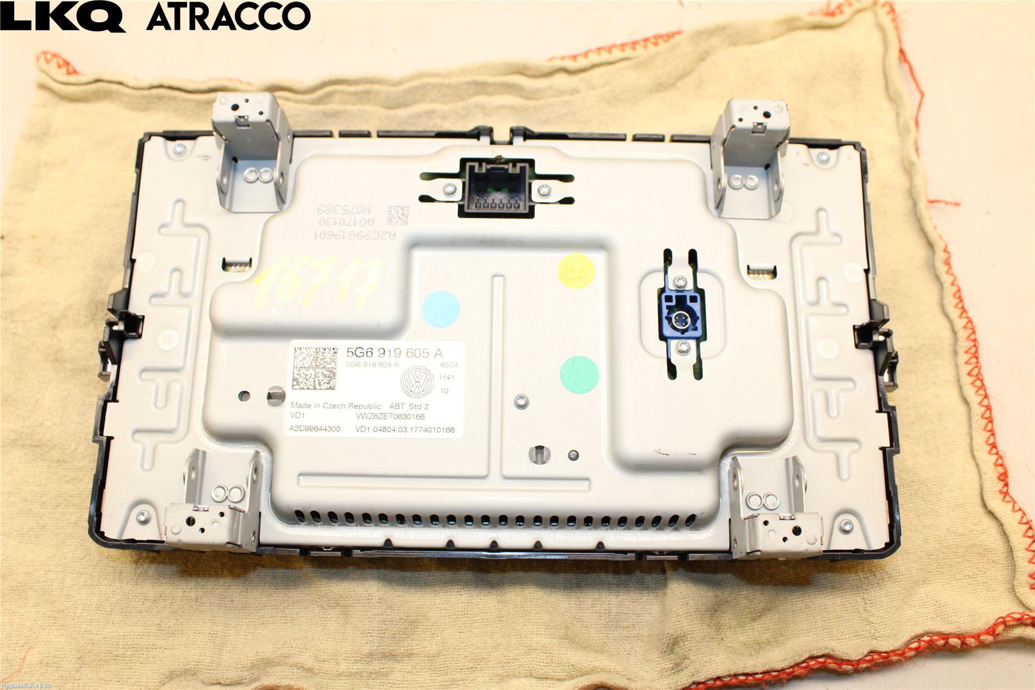 Volkswagen VW GOLF / E-GOLF VII 13-20 Instr Kombinert