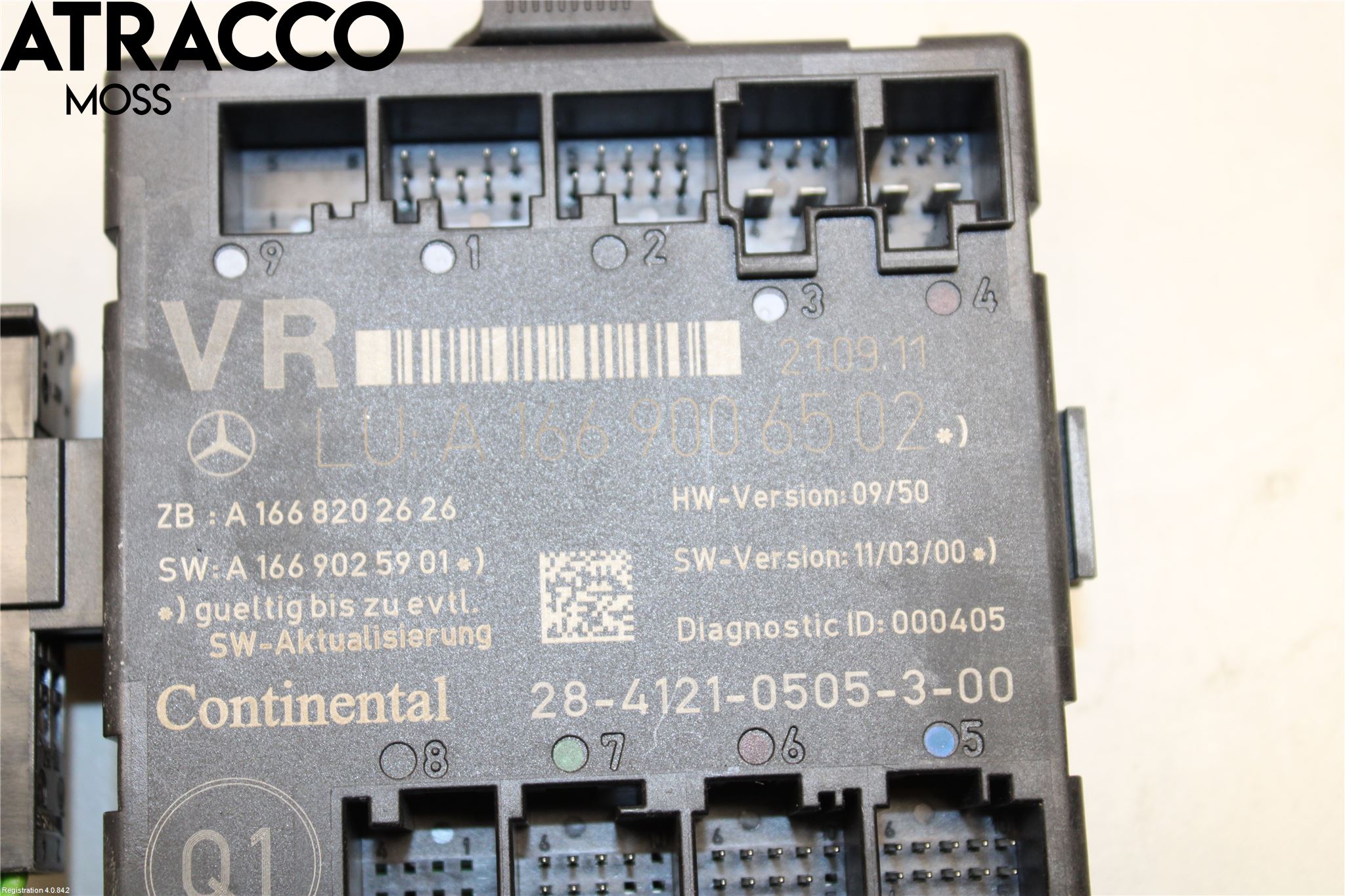 Mercedes-Benz MB B-KLASS (W246/W242) 12-19 Styreenhet Dør