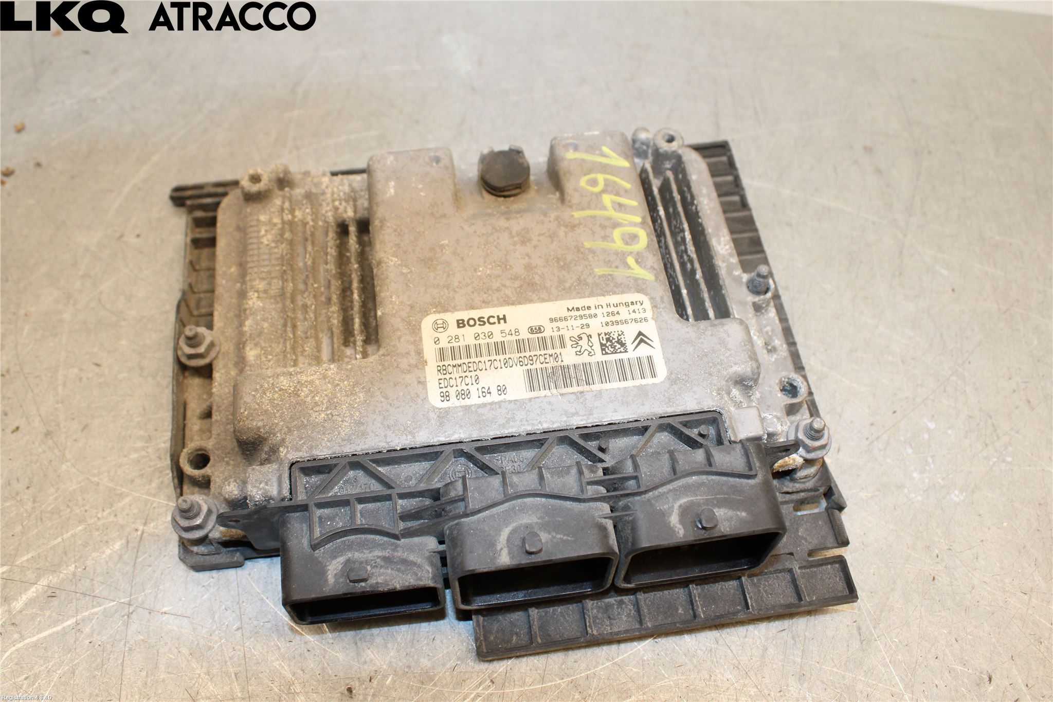 Peugeot 308 14-21 Styreenhet Innsprøytning