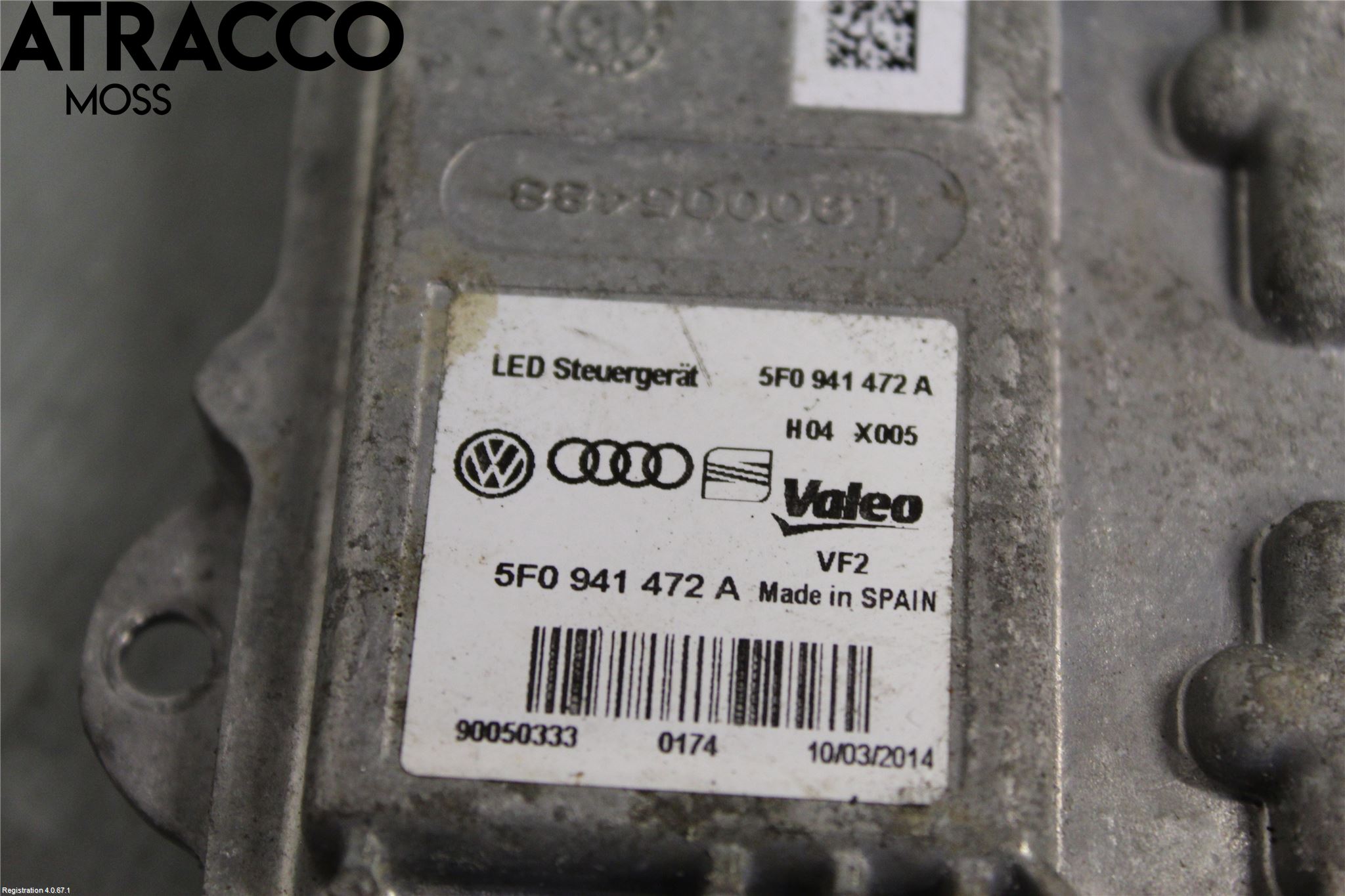 Volkswagen VW GOLF / E-GOLF VII 13-20 Styreenhet Xenon