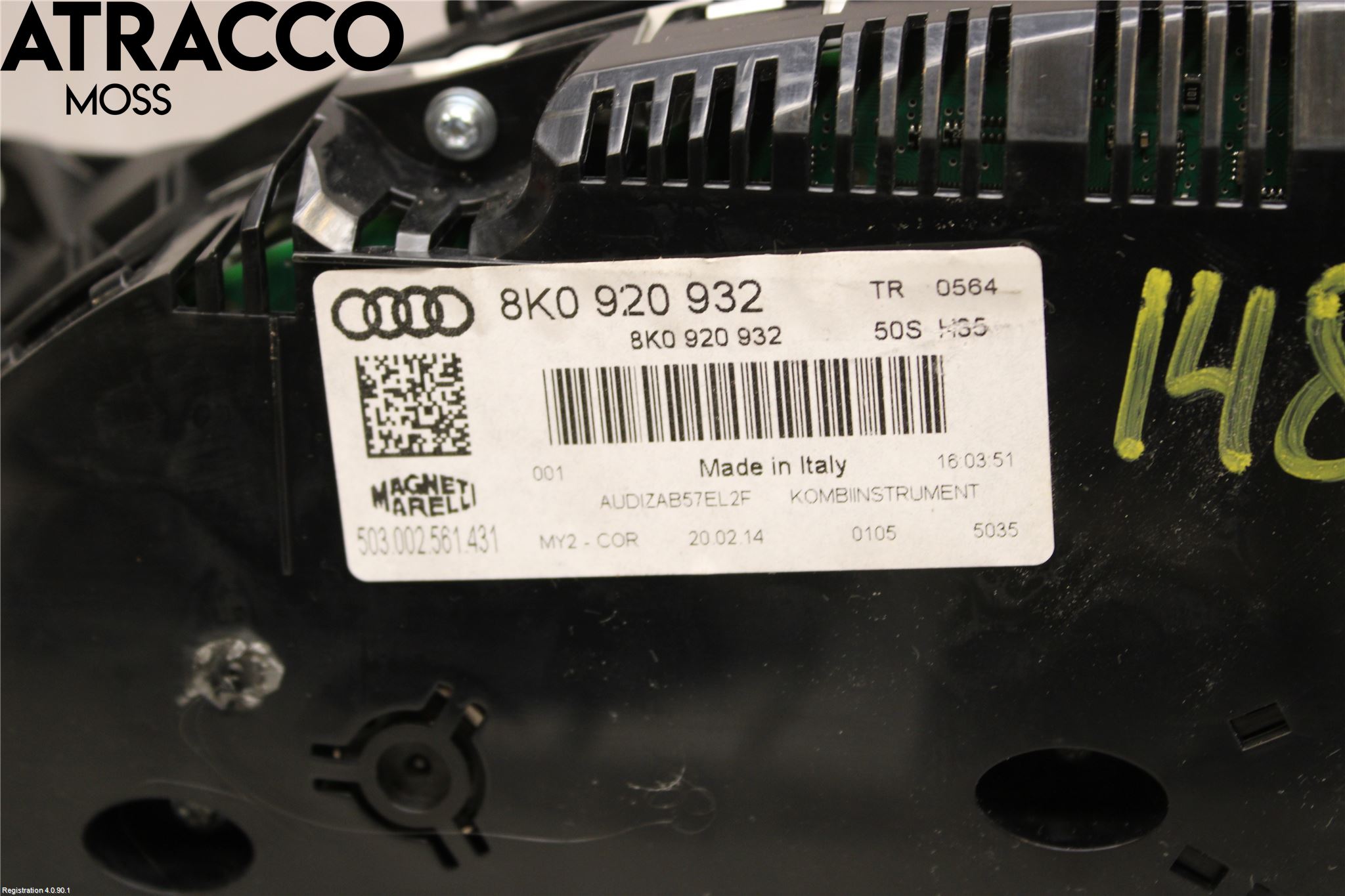 Audi A4 12-15 Instr Kombinert