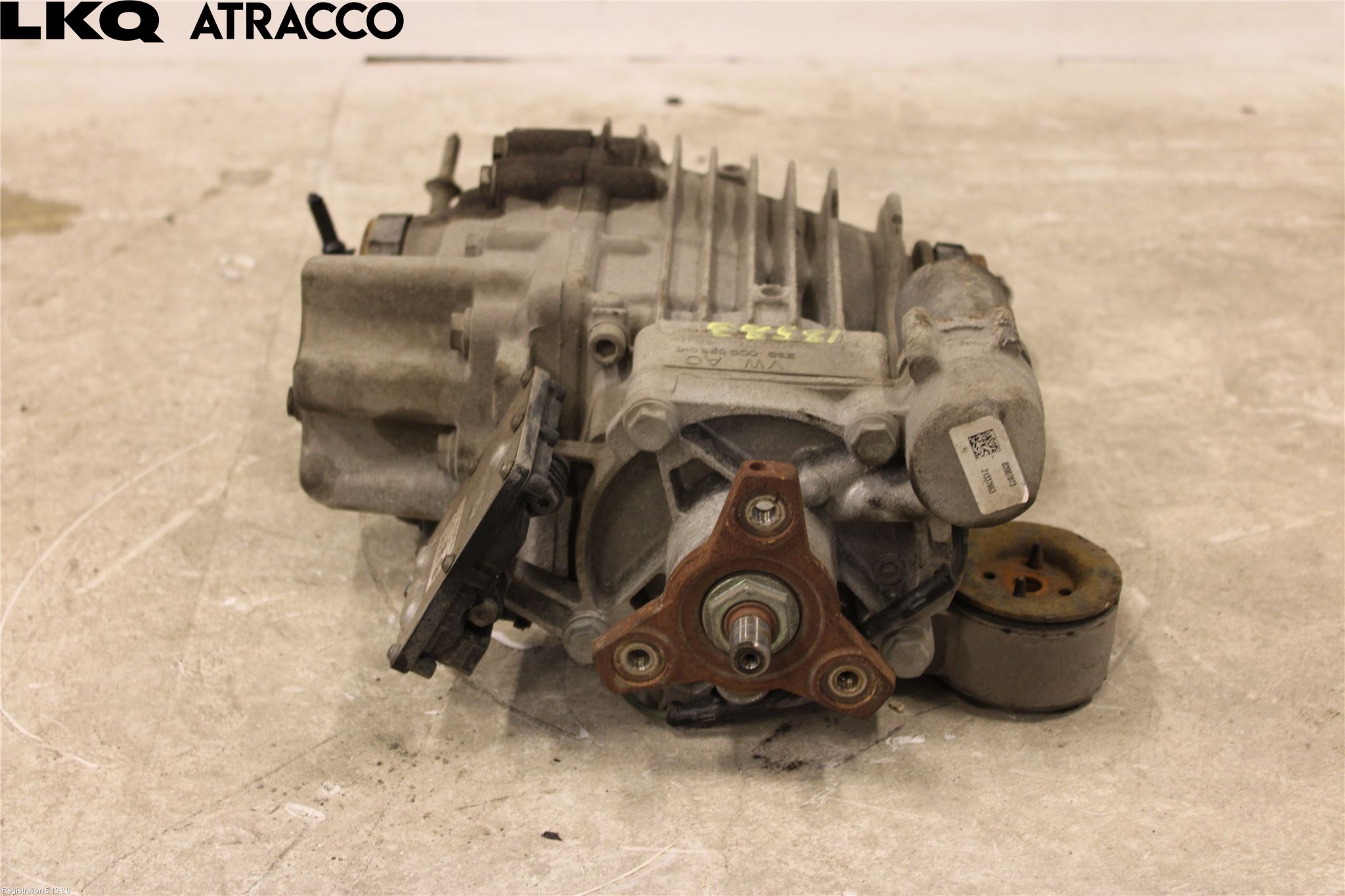 Volkswagen VW T-ROC 18- Bakaksel Kardang Bak -Diff