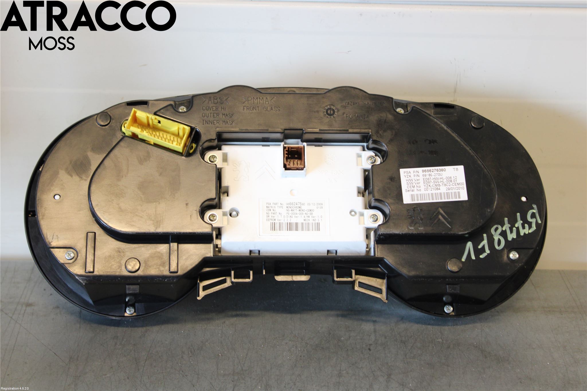 Peugeot 3008 09-16 Instr Kombinert