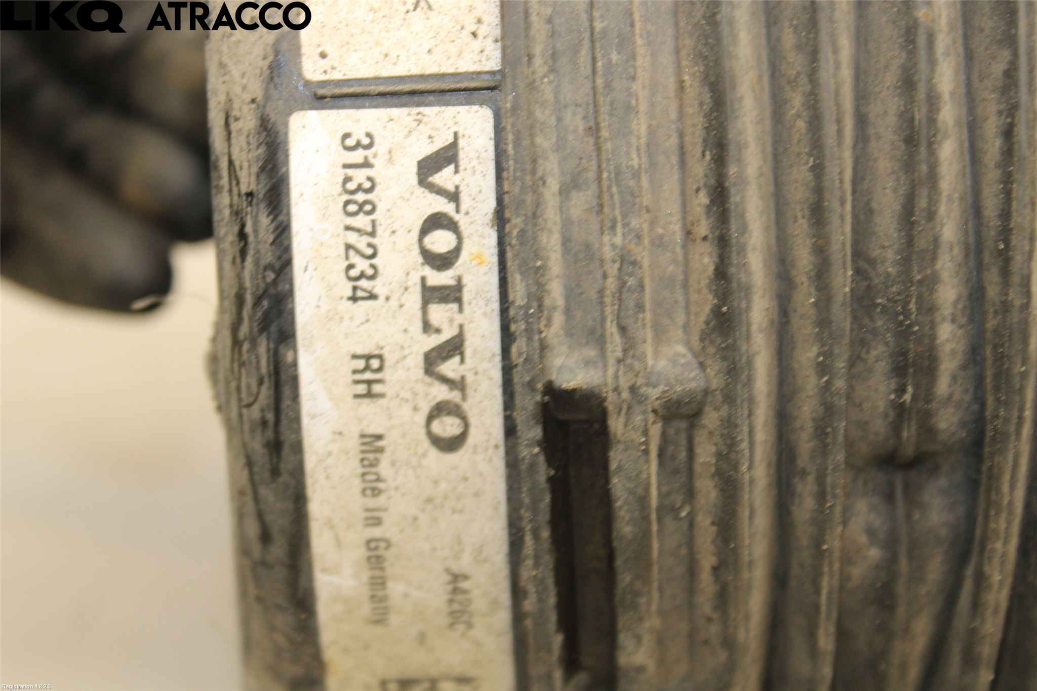 Volvo S90 17->> Nivåreg Belg - Luftpute