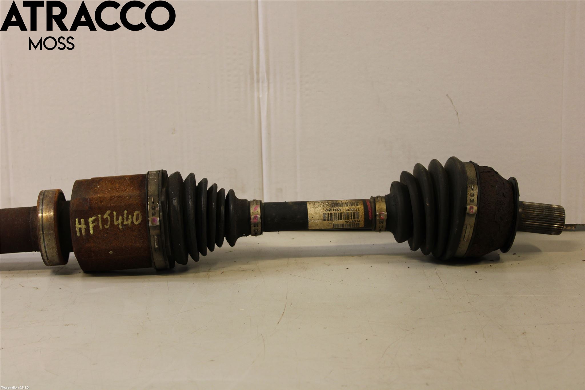 Volvo V60 14-18 Drivaksel Foran Kompl Høyre