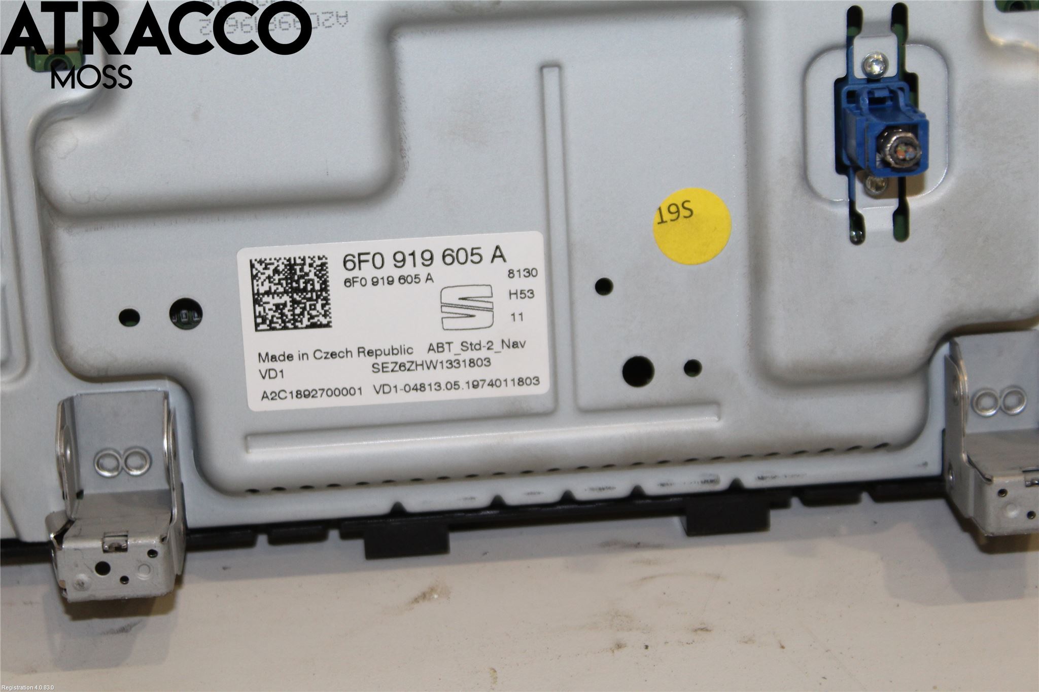 Seat IBIZA V 17-20 Multifunktionsdisplay