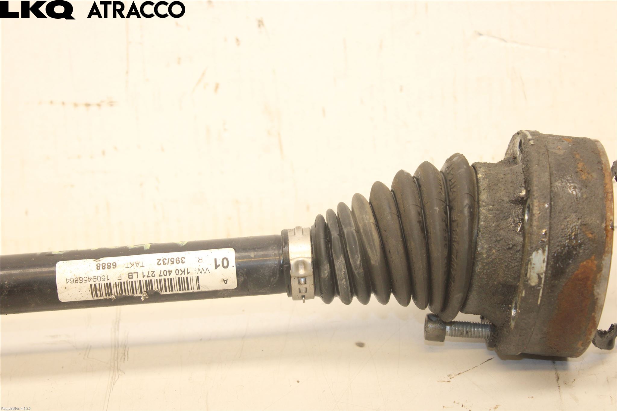 Volkswagen VW GOLF / E-GOLF VII 13-20 Drivaksel Foran Kompl Venstre