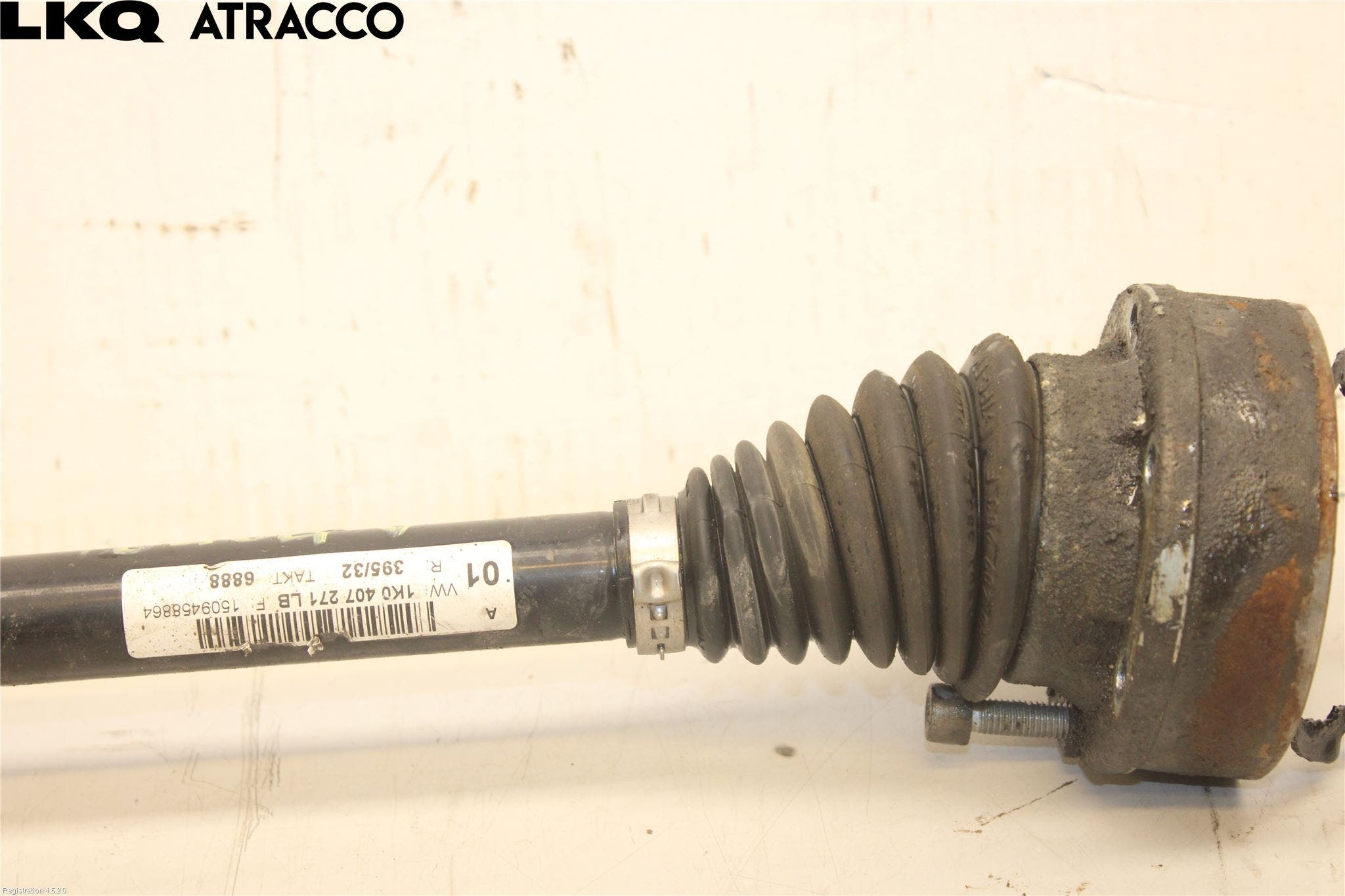 Volkswagen VW GOLF / E-GOLF VII 13-20 Drivaksel Foran Kompl Venstre