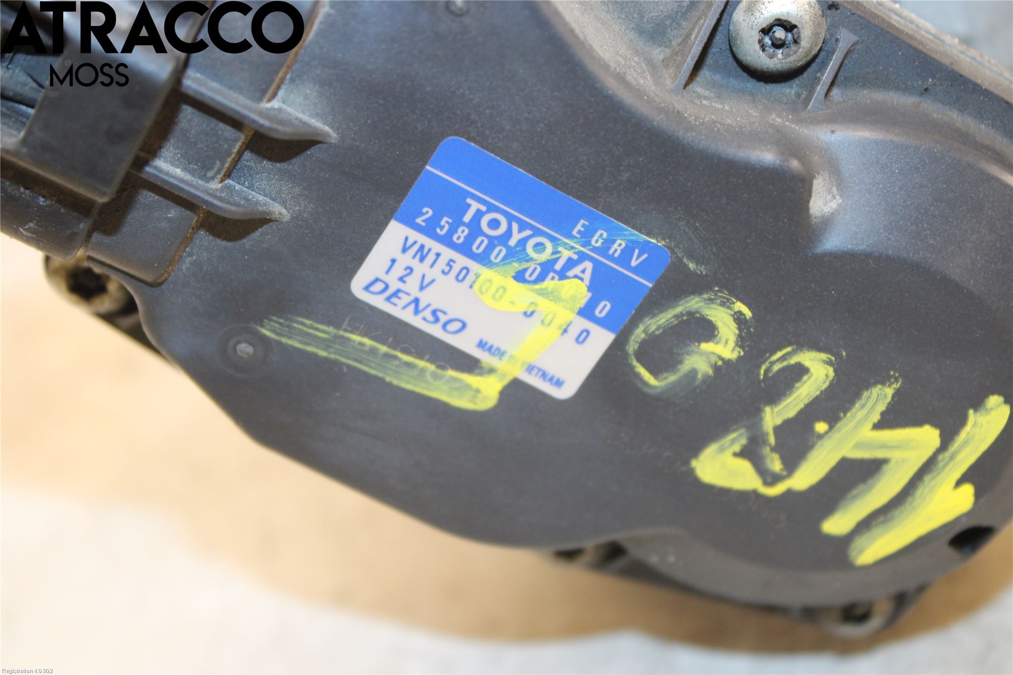 Toyota AVENSIS 09-15 Egr Ventil