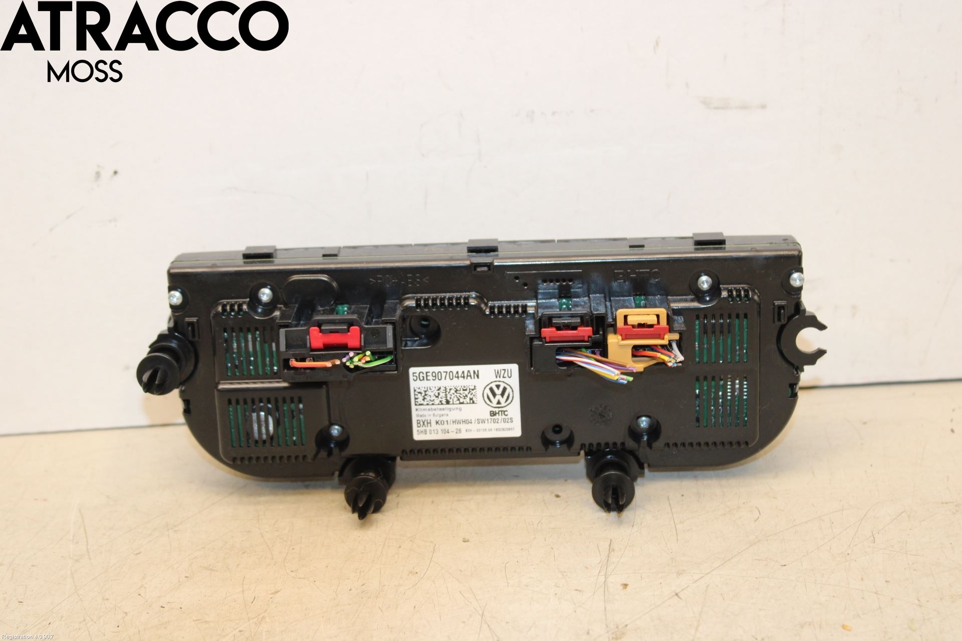 Volkswagen VW GOLF / E-GOLF VII 13-20 Varme Ac Betjening-Display