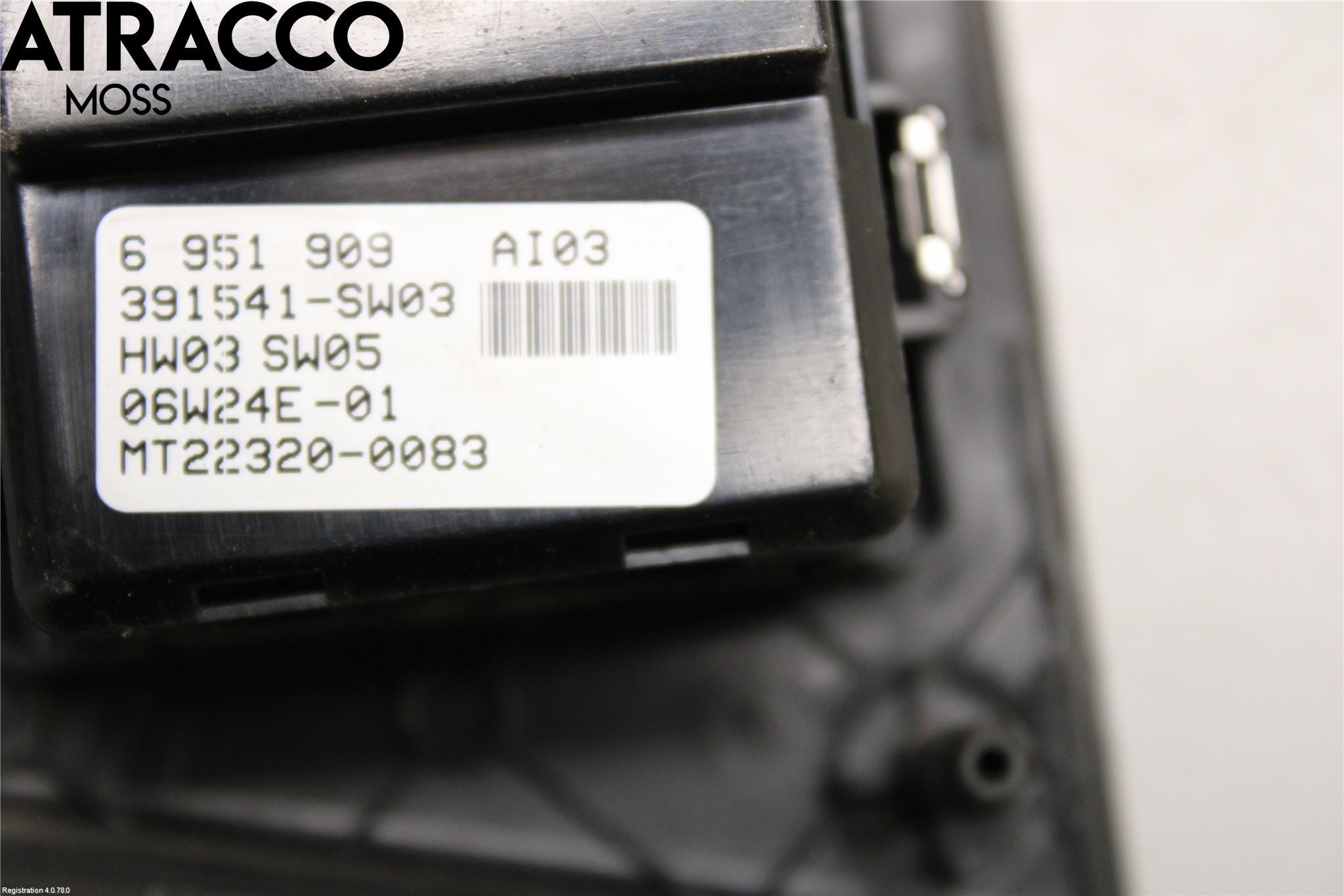 BMW 5 E60/61 Sed/Tou 02-10 Bryter Vindusheis