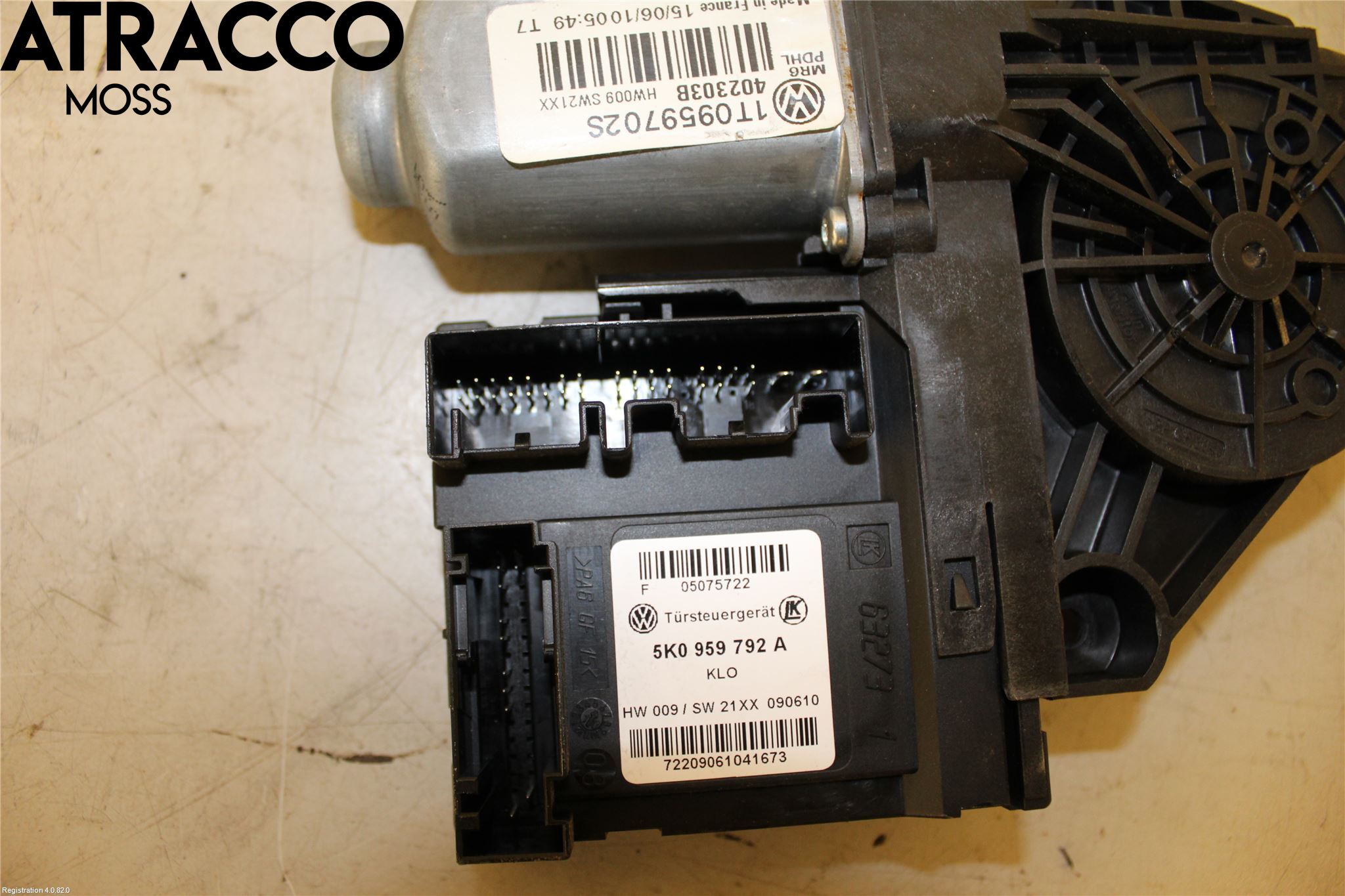 Skoda OCTAVIA (1Z) 05-13 Vindusheismotor