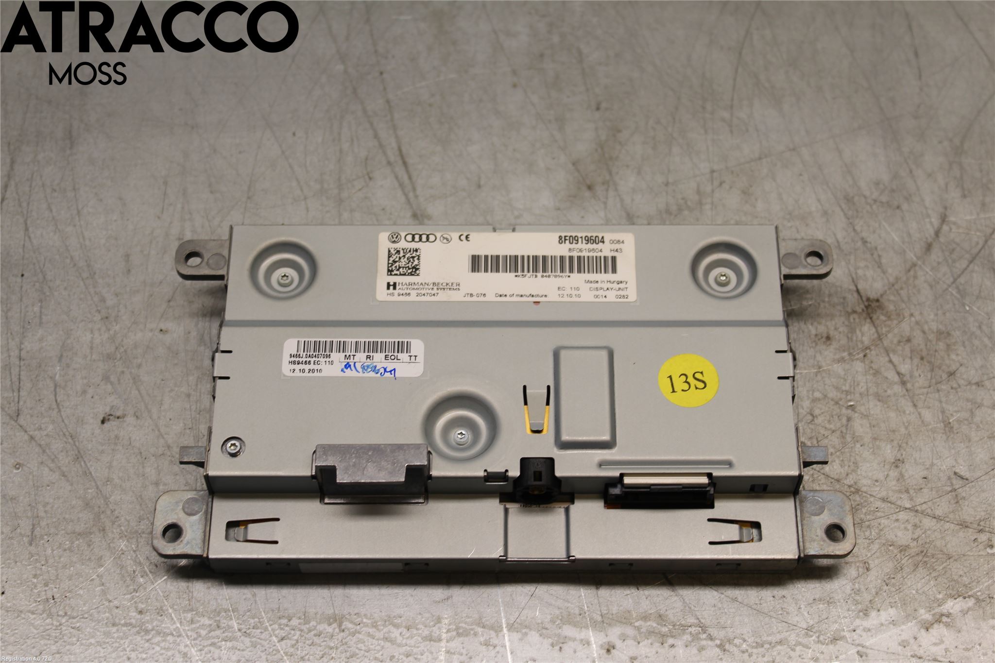 Audi Q5 09-16 Multifunktionsdisplay