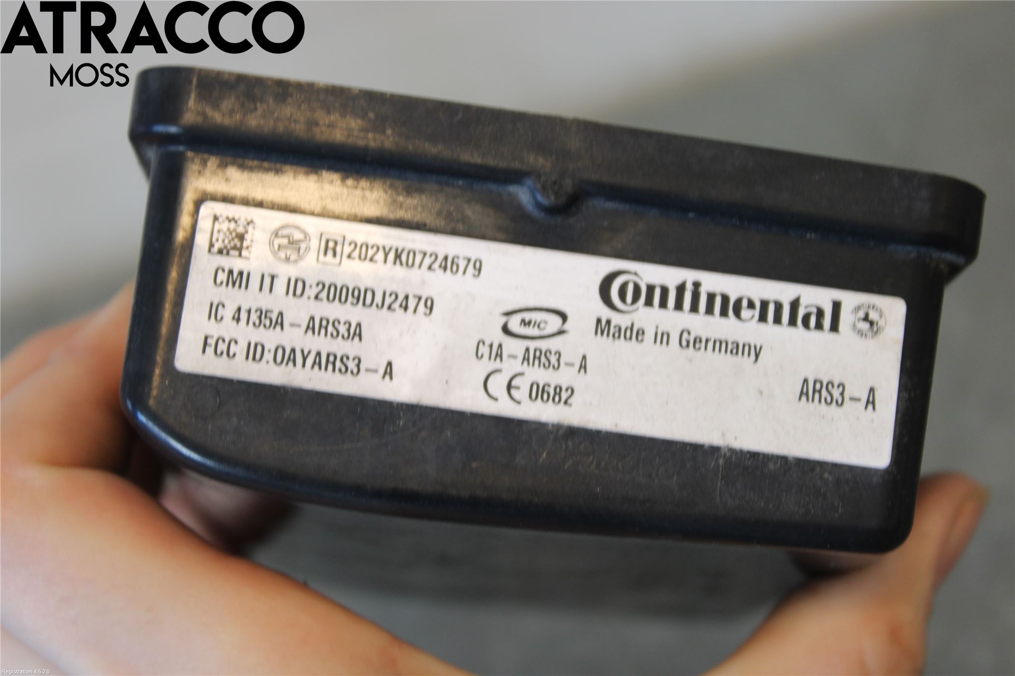 BMW 5 F10/F11/F18 09-17 Sensor Kollisjonsbeskyttelse