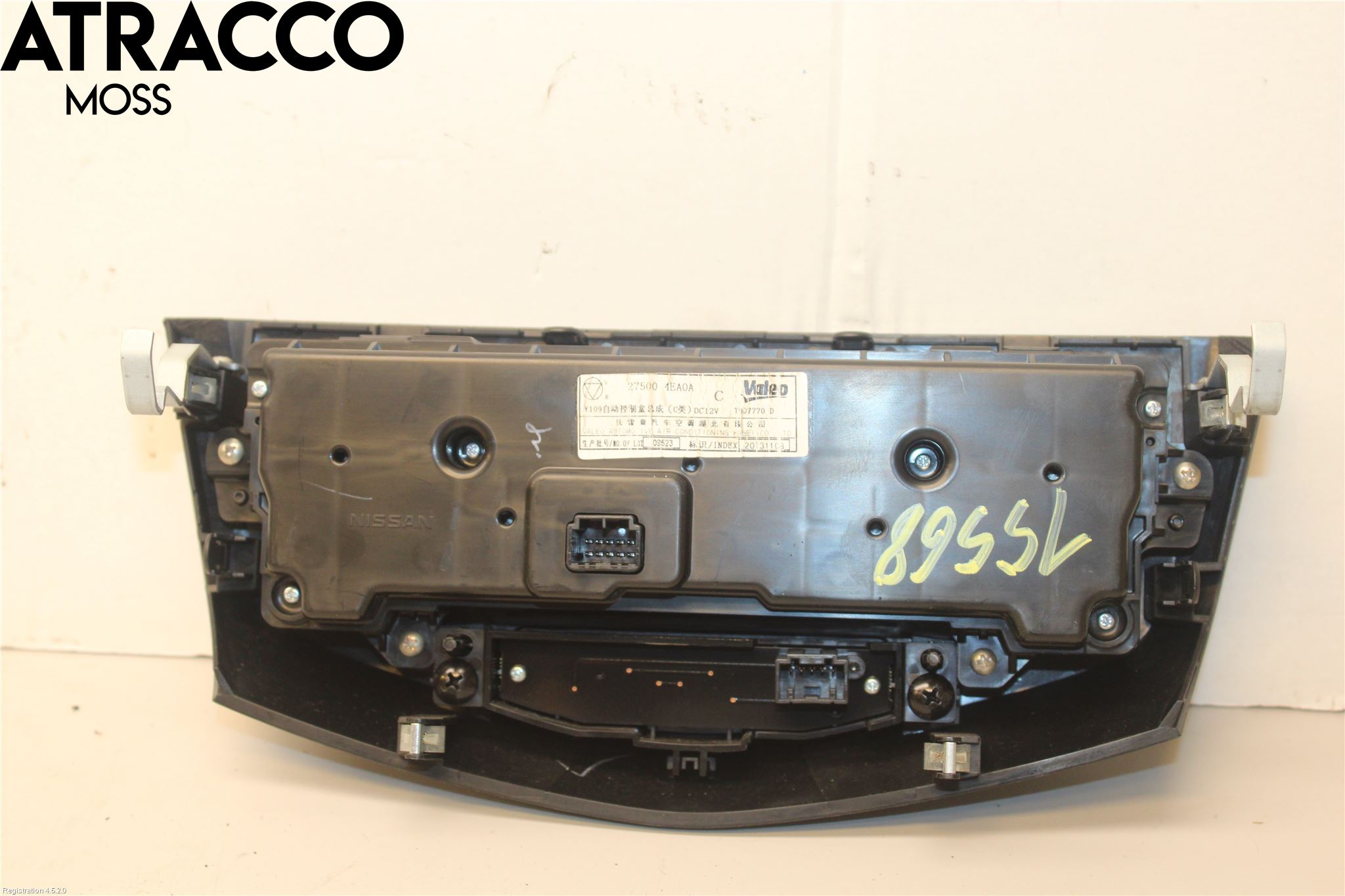 Nissan QASHQAI 14-17 Varme Ac Betjening-Display