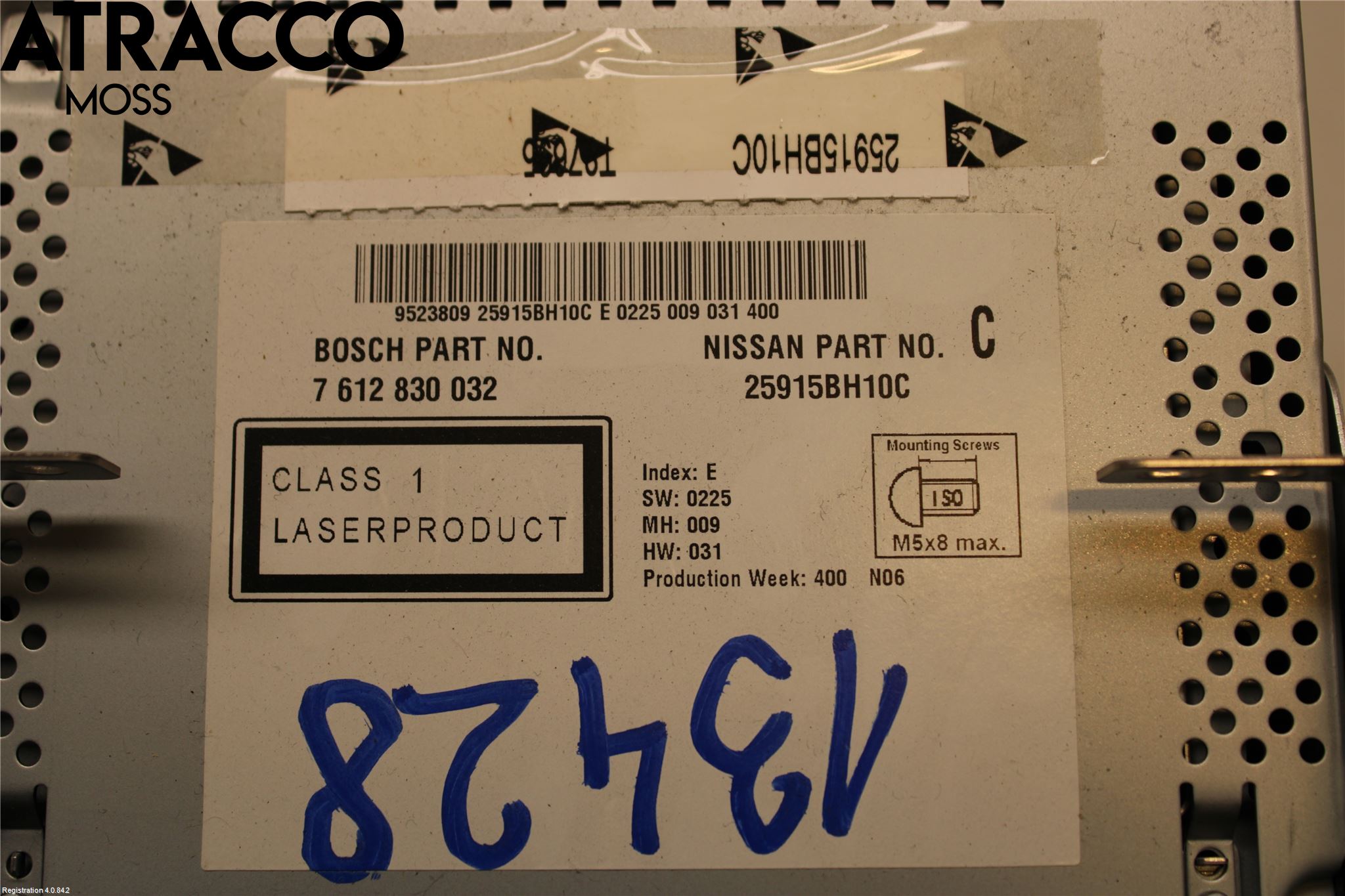 Nissan JUKE 10-14 Stereo Radio Med Cd