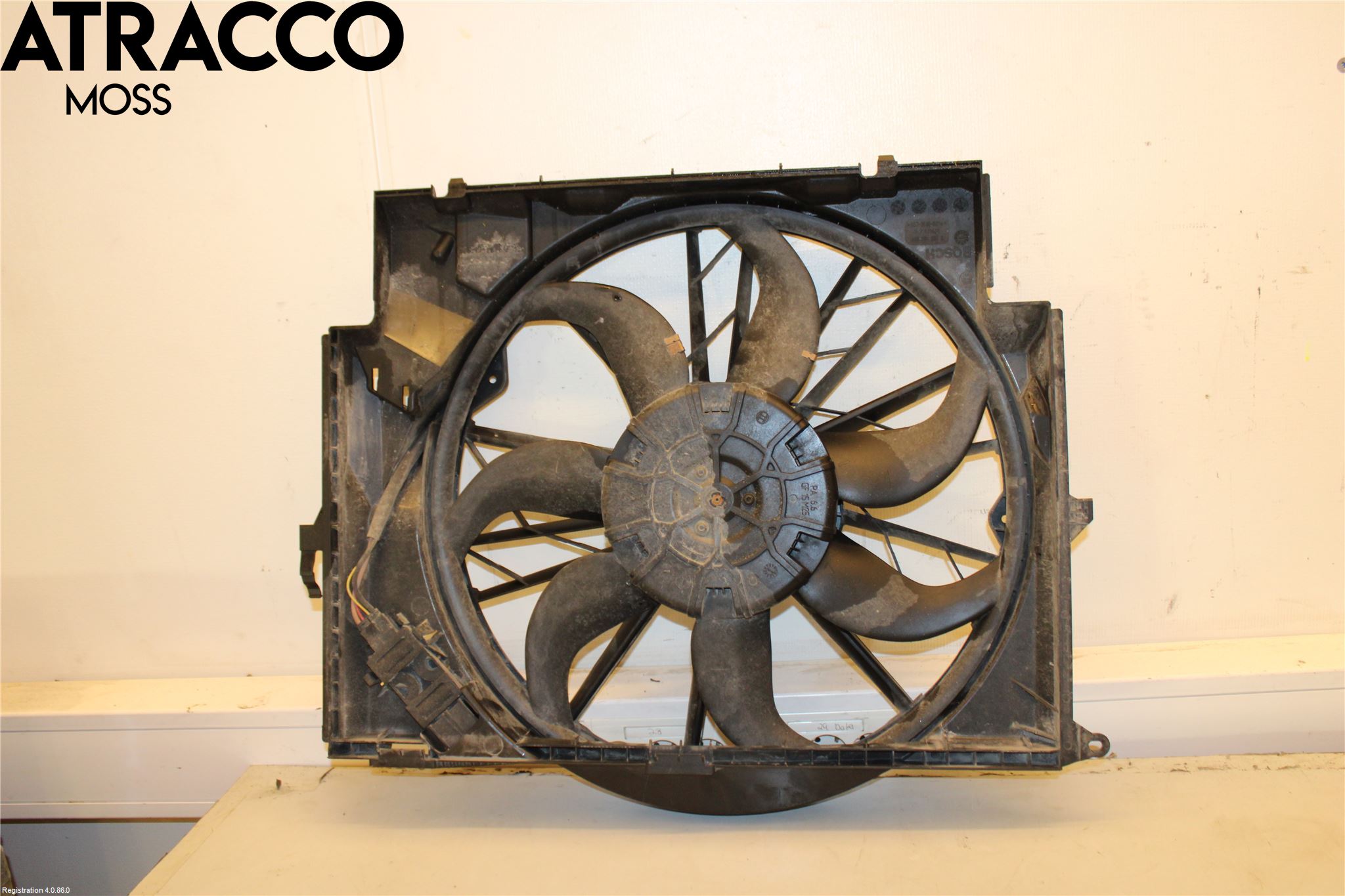 BMW X1 E84 10-15 Kjølevifte Elektrisk