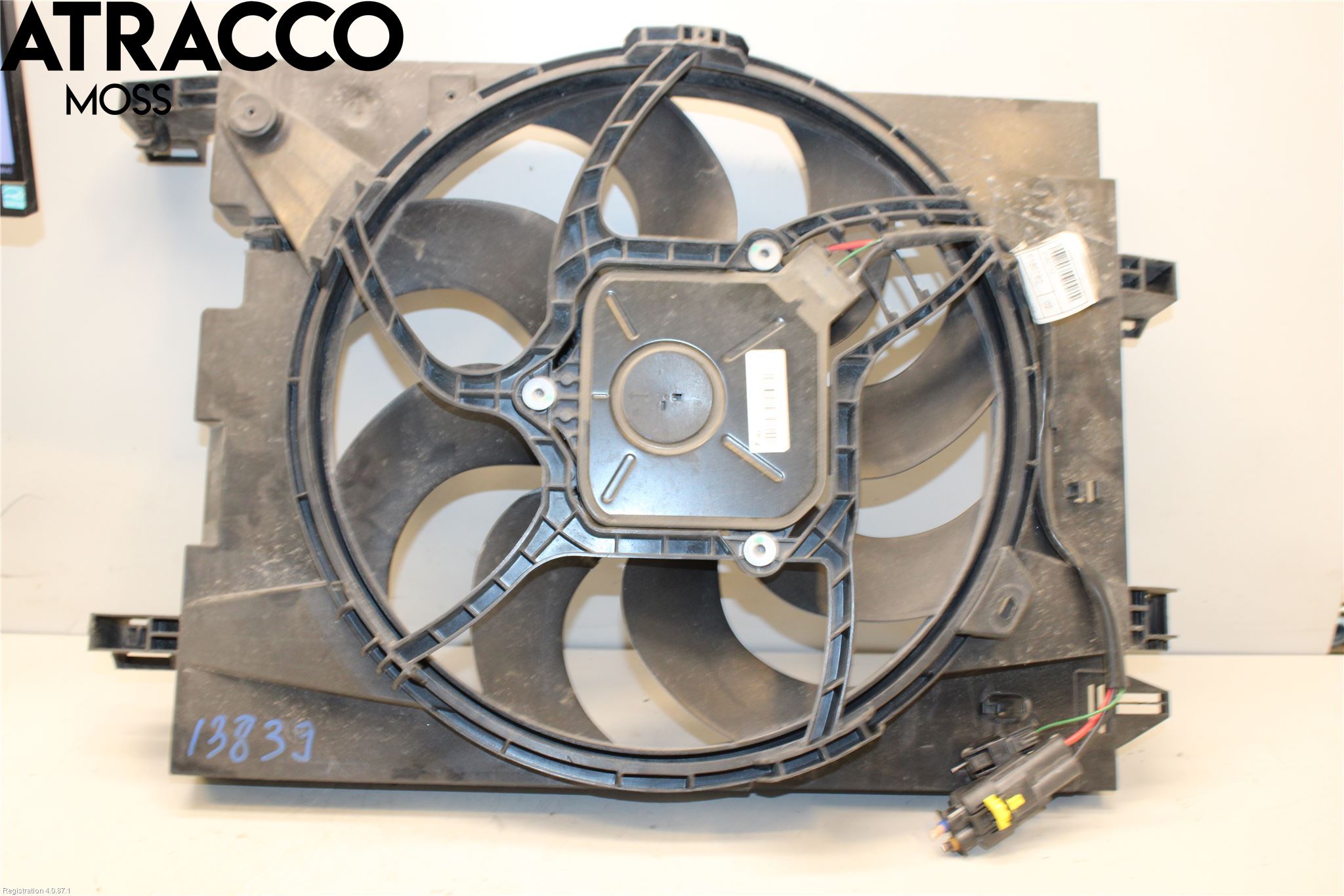 Renault ZOE/E-TECH 13- Kjølevifte Elektrisk