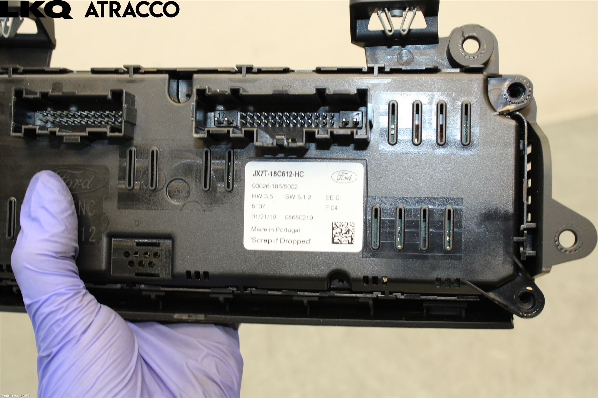 Ford FOCUS 19- Varme Ac Betjening-Display