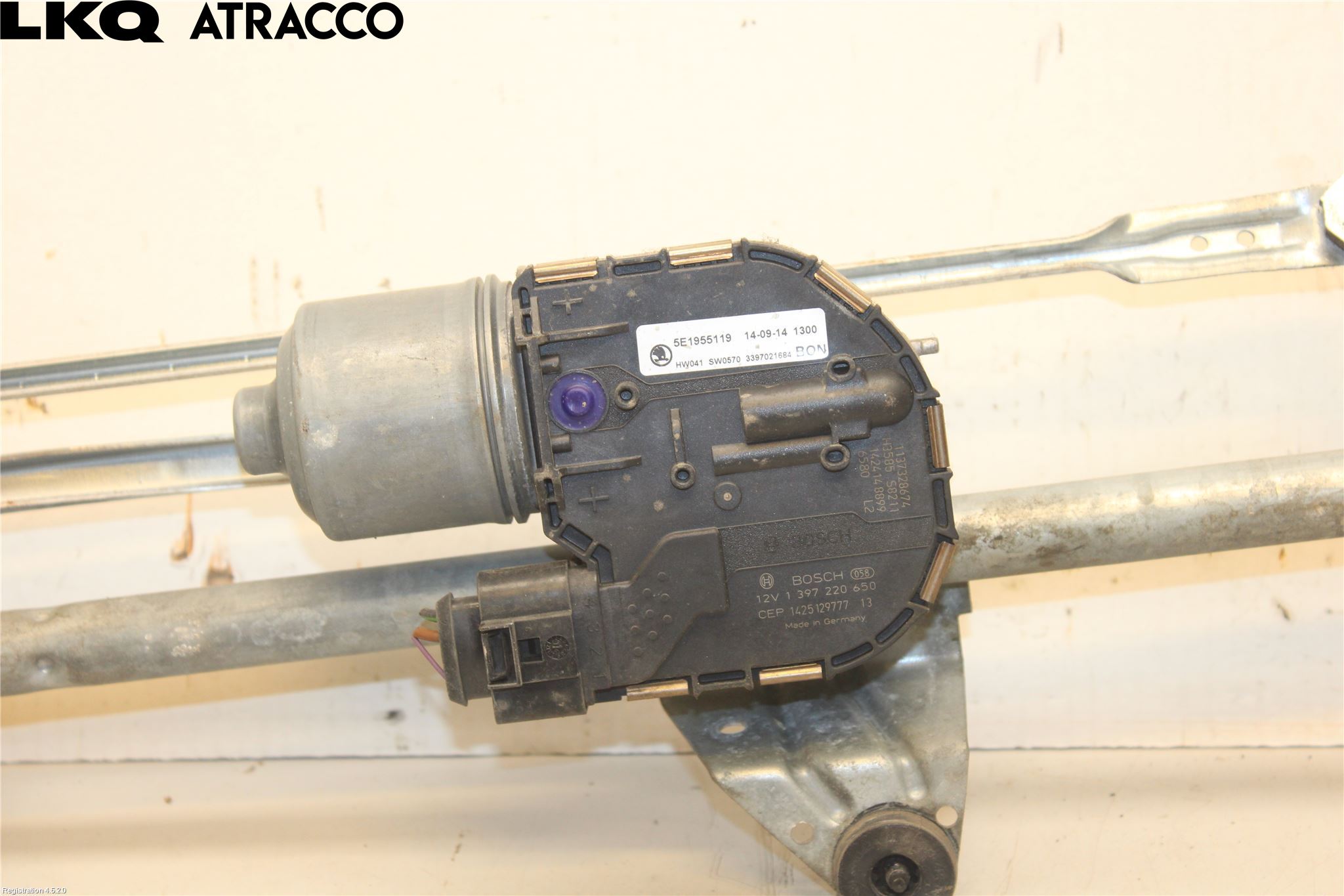 Skoda OCTAVIA (5E) 13-20 Viskermotor Frontrute