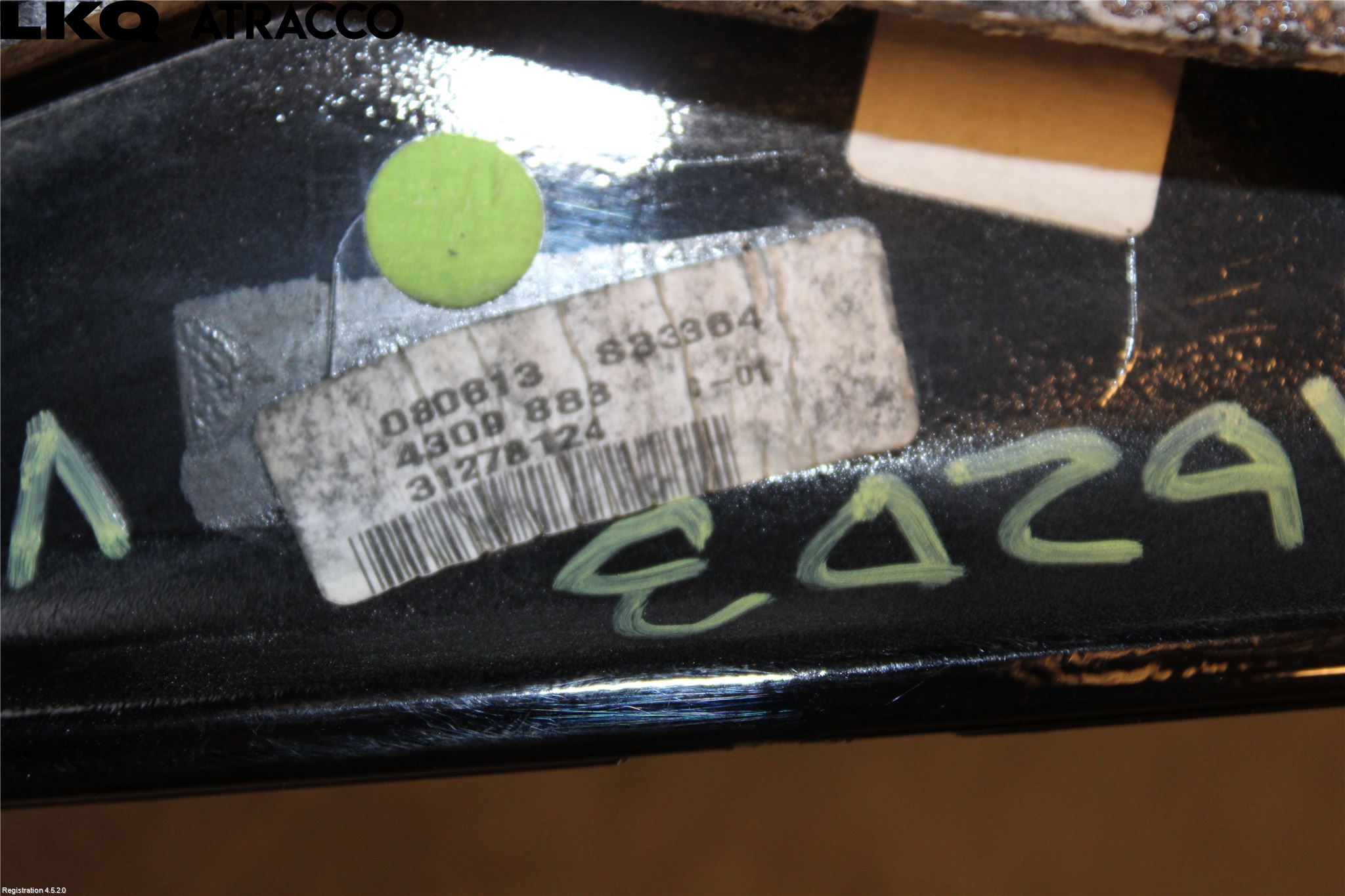 Volvo V40 12-19 Speil V M-El Justering