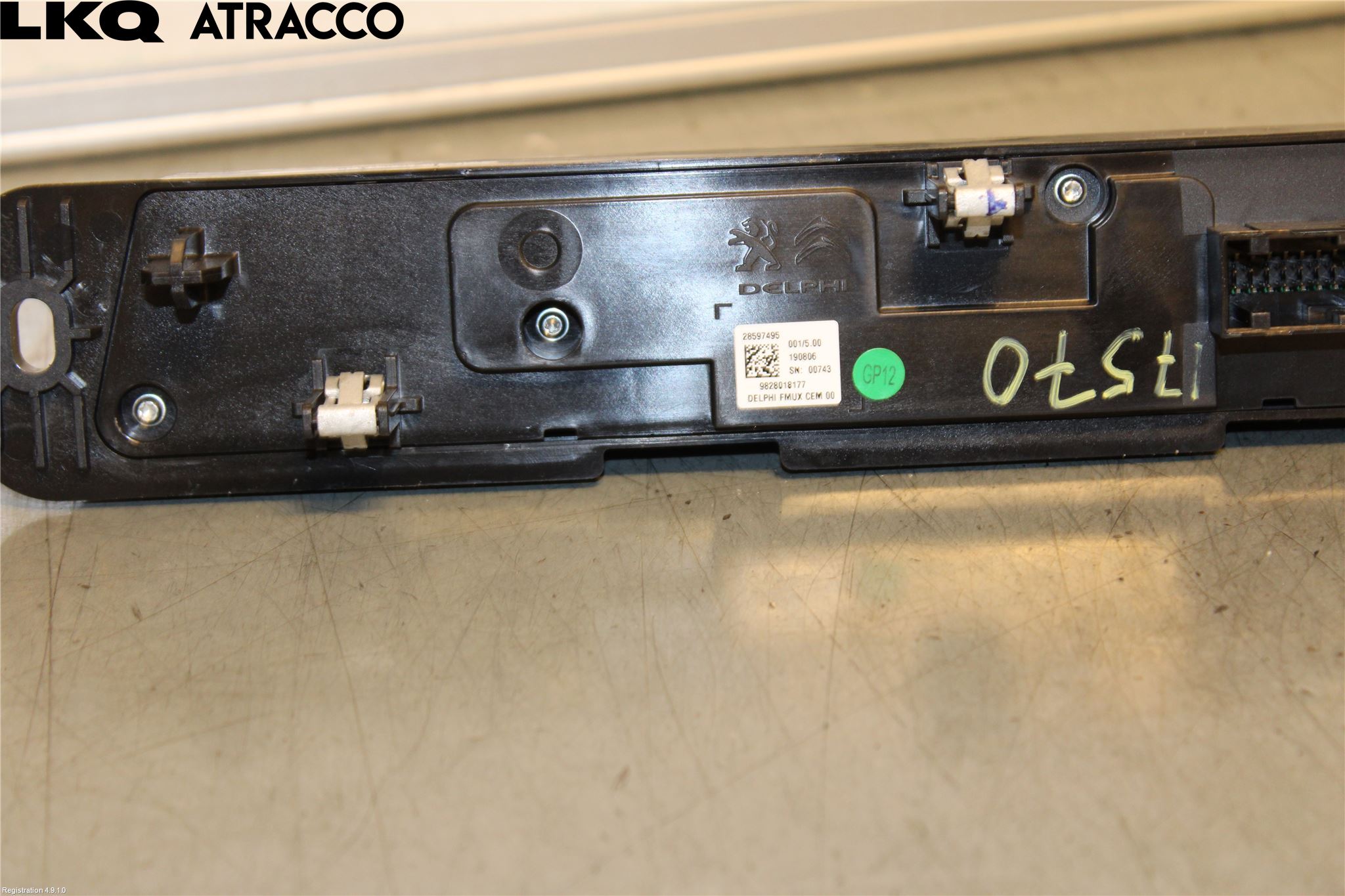 Citroen C5 AIRCROSS 19- Varme Ac Betjening-Display