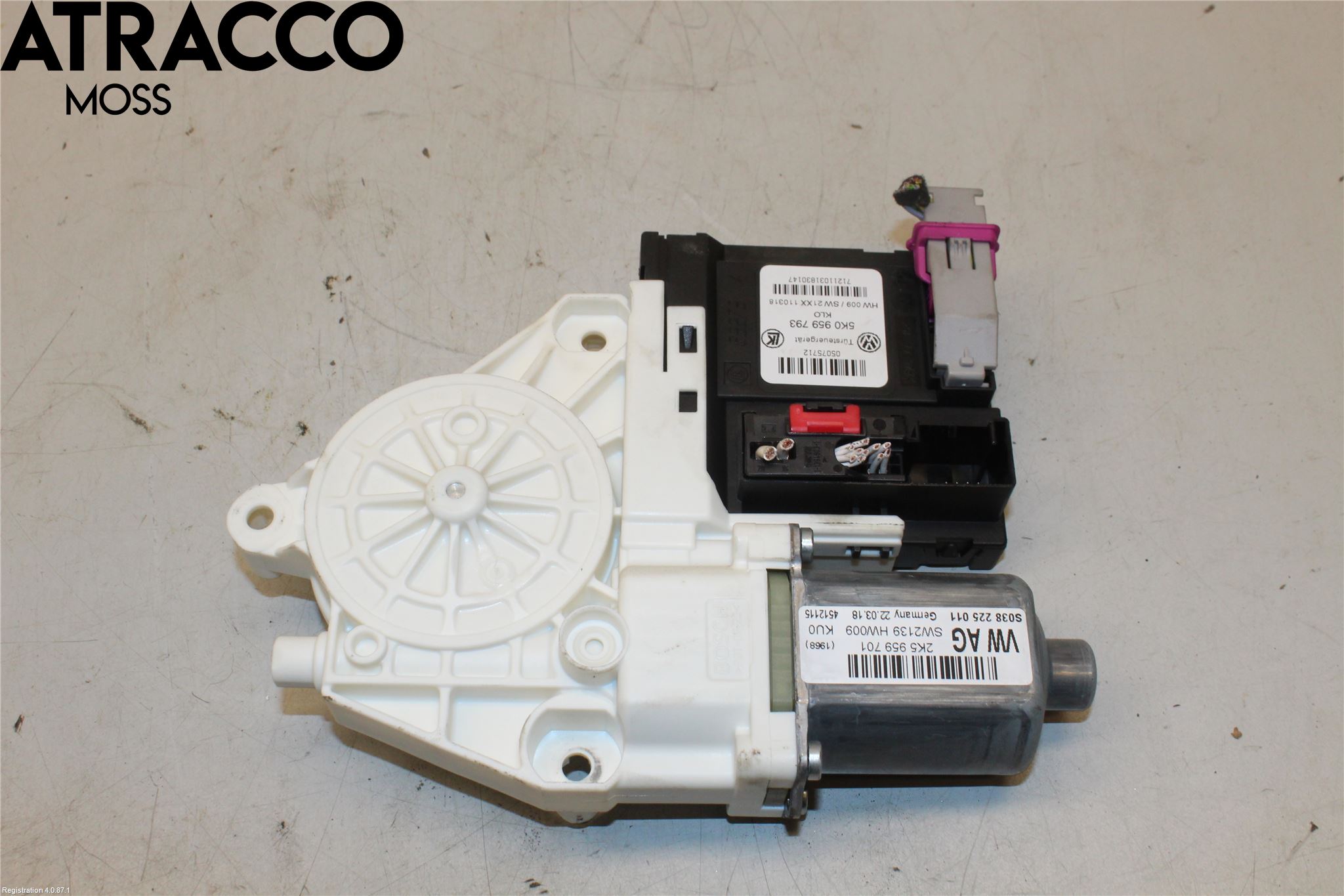 Volkswagen VW CADDY 16-20 Vindusheis El Komp