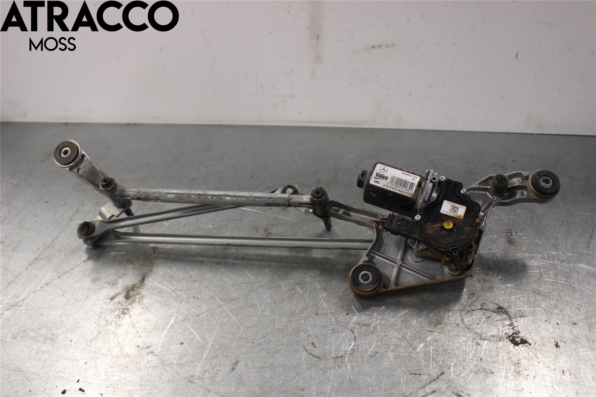 Mercedes-Benz MB VITO/V-KLASS (W640,W447,W448) 14- Viskermotor Frontrute