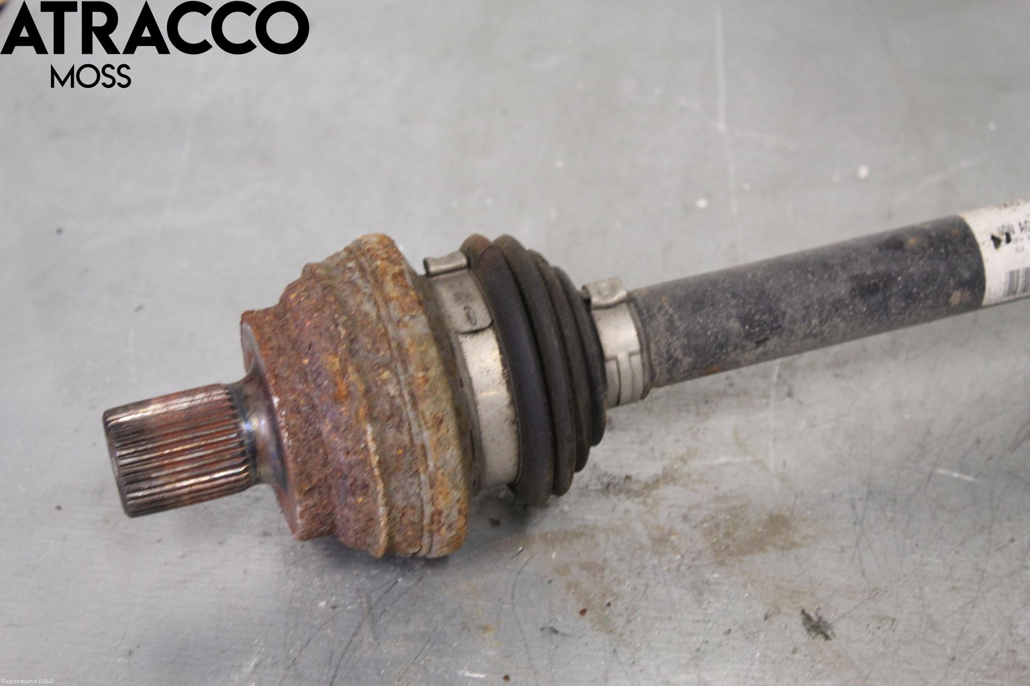 Volkswagen VW TIGUAN 07-16 Drivaksel Bak Kompl Høyre