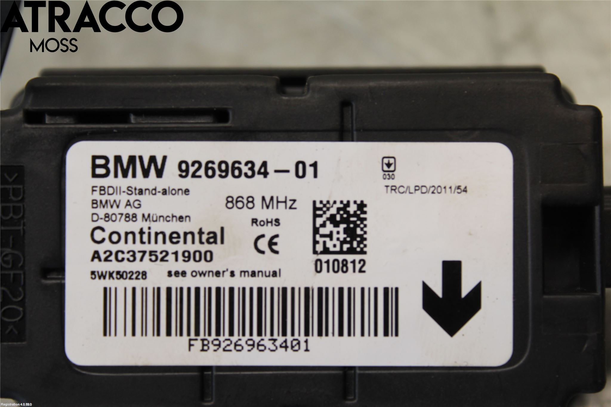 BMW 1 F20/F21 11-19 Styreenhet Øvrig