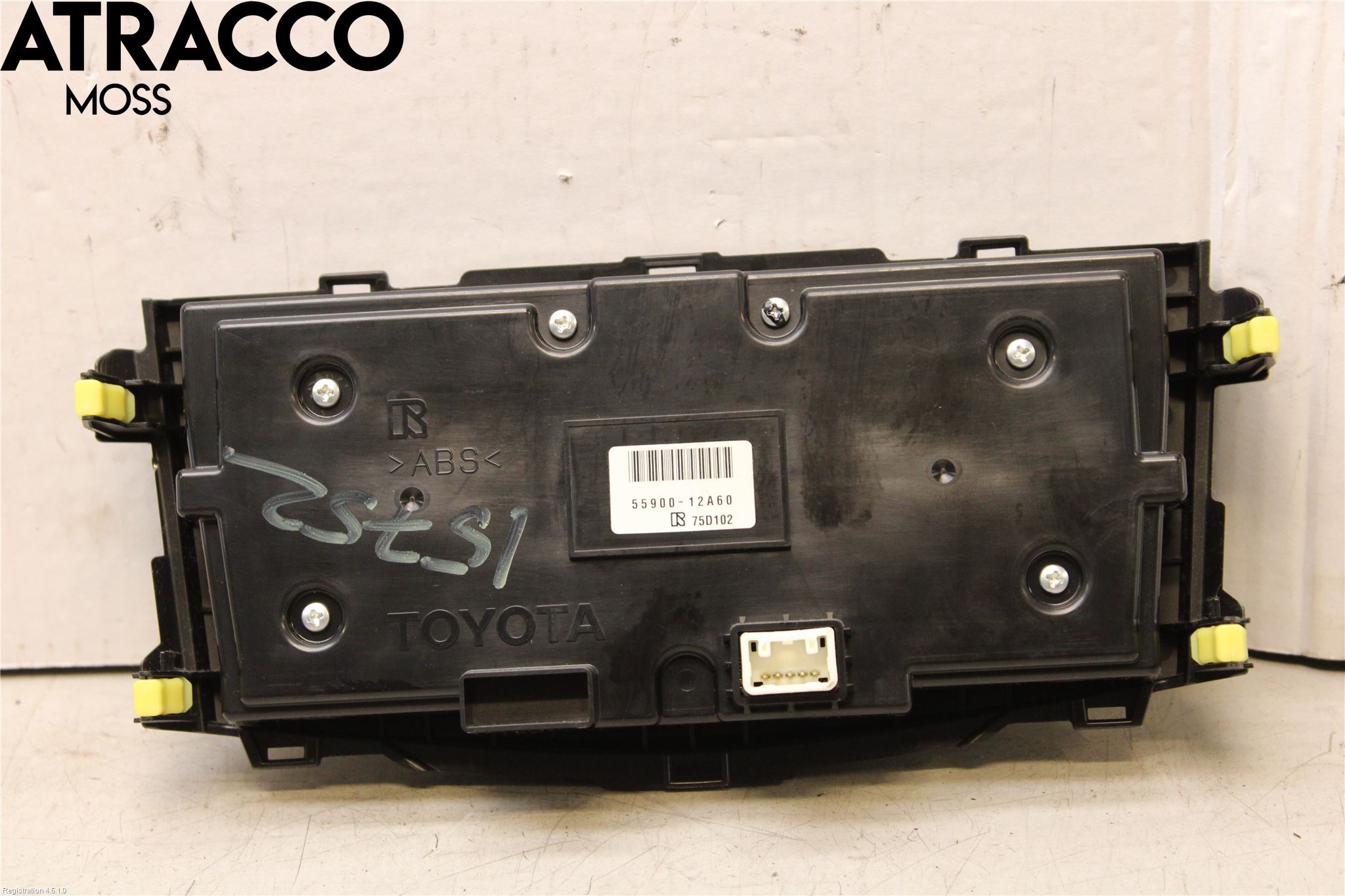 Toyota COROLLA 08-12 Varme Ac Betjening-Display